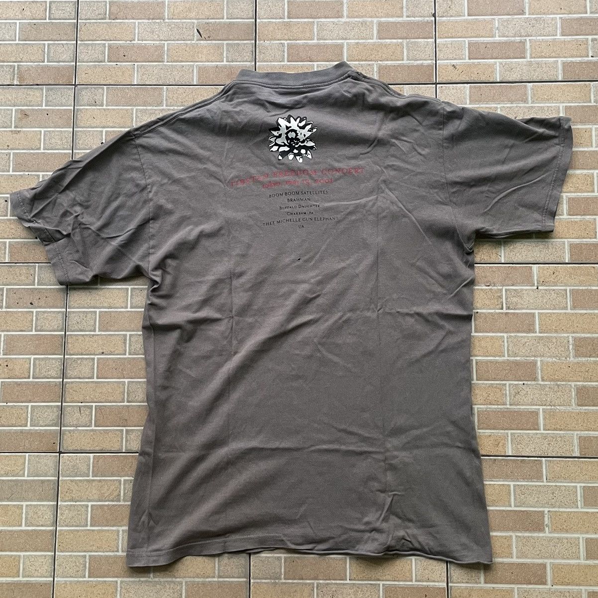 Band Tees Tibetan Freedom Concert, Tokyo, Japan 2001 T-Shirt Vintage Size US L / EU 52-54 / 3 - 2 Thumbnail