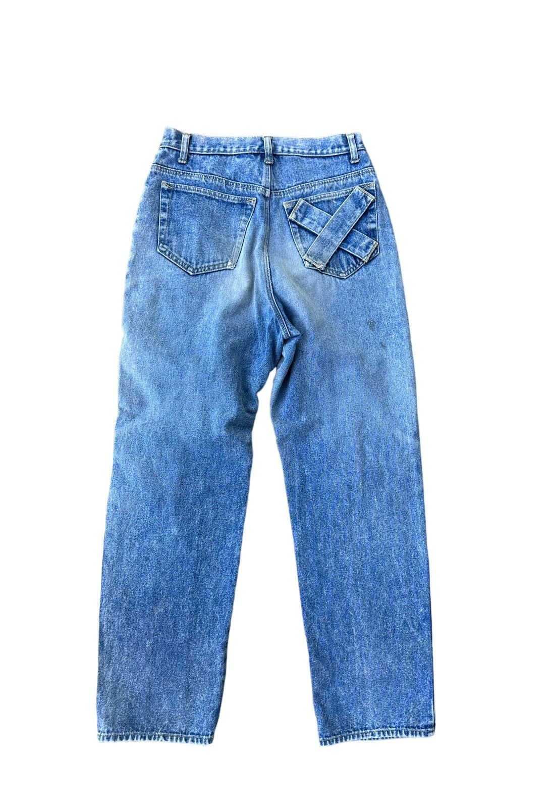 Vintage B.scott blue denim jeans Size US 28 / EU 44 - 5 Thumbnail