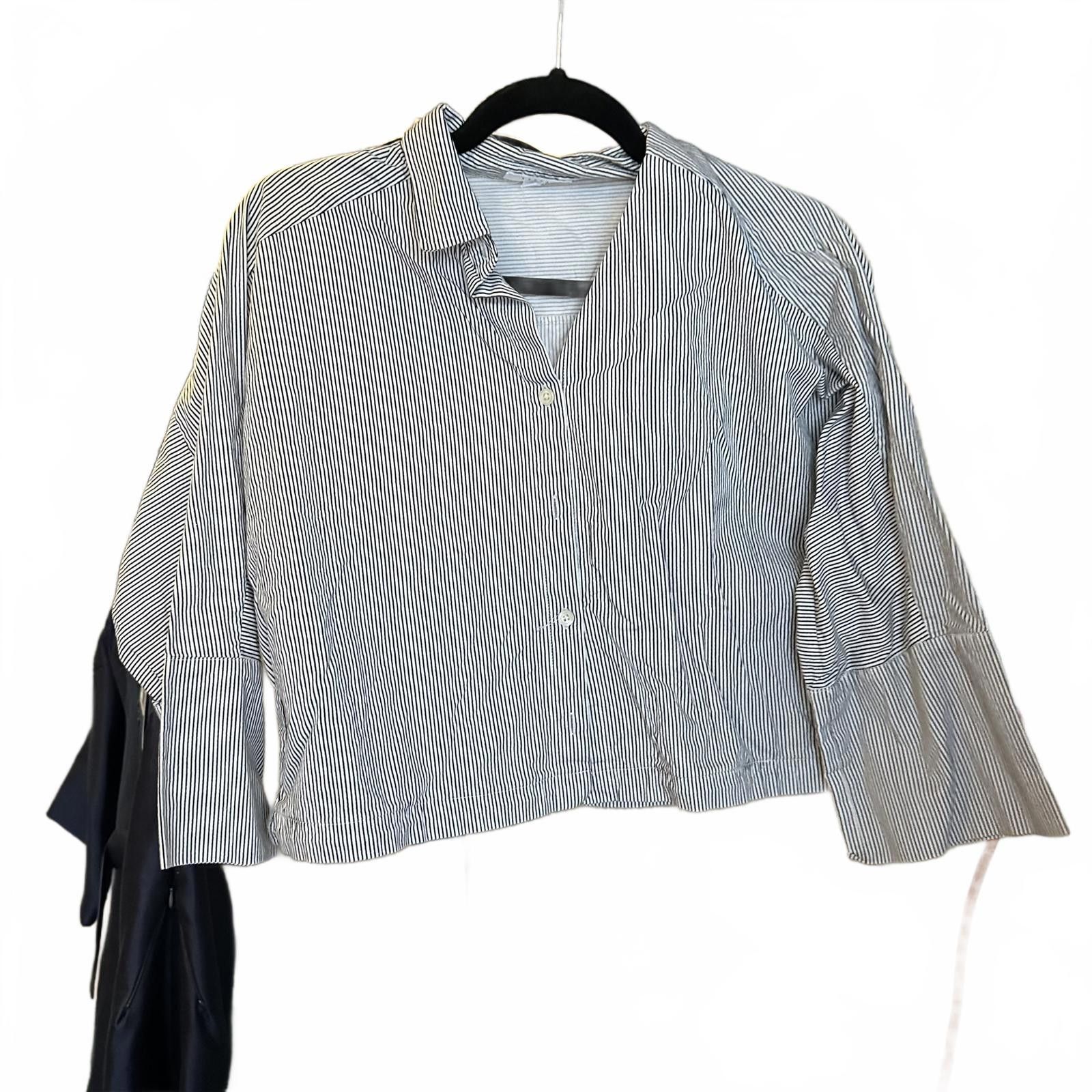 Designer VETTA Women's Cropped Button-Up Shirt Size S / US 4 / IT 40 - 1 Thumbnail