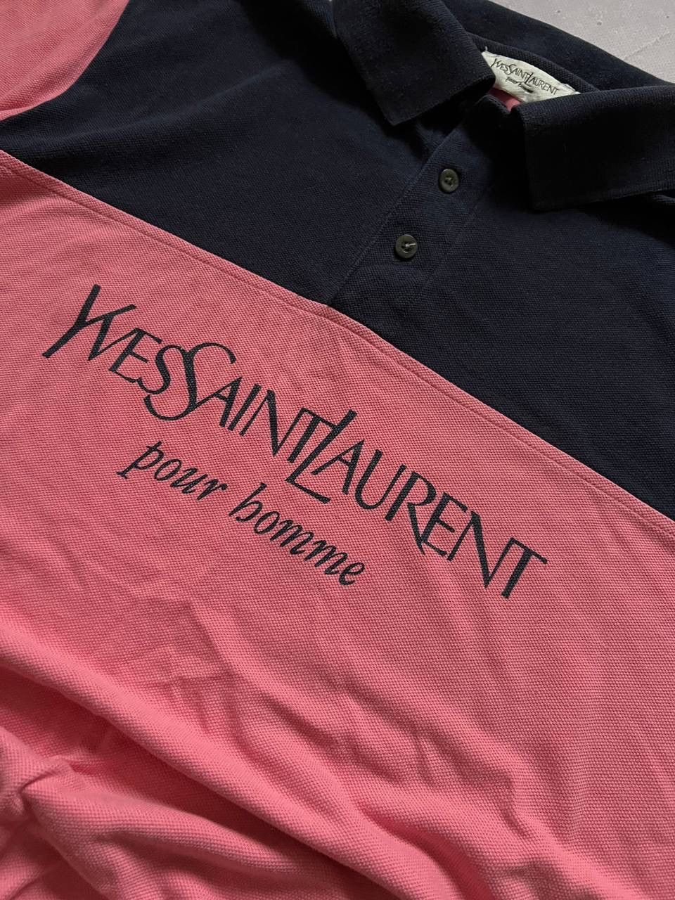 Yves Saint Laurent Yves Saint Laurent YSL Polo Shirt KESSNESIM Vintage Y2K M Size US M / EU 48-50 / 2 - 3 Thumbnail