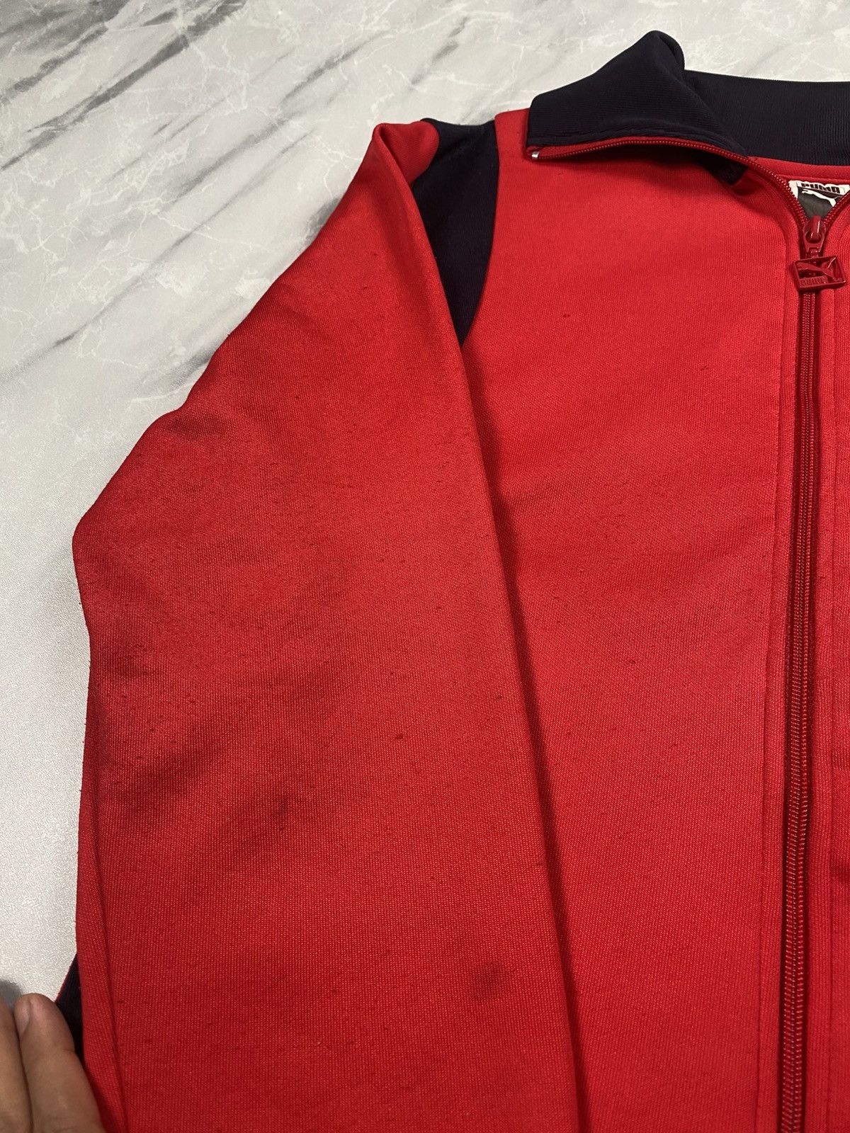 Puma Vintage 00s Puma Tracktop Jacket Size M / US 6-8 / IT 42-44 - 4 Thumbnail