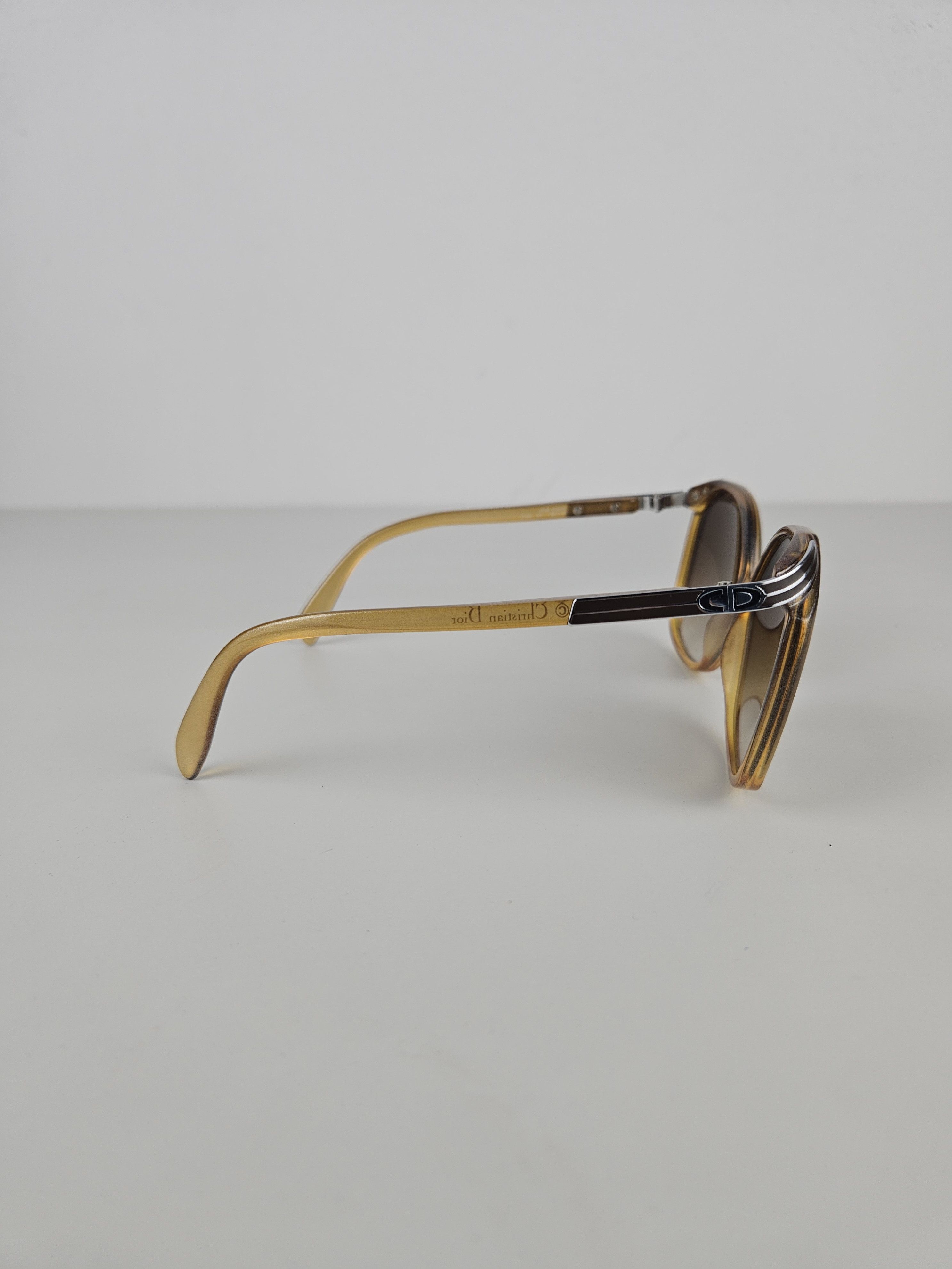 Dior Vintage 80s Dior 2104 31 oversized sunglasses Size ONE SIZE - 6 Thumbnail