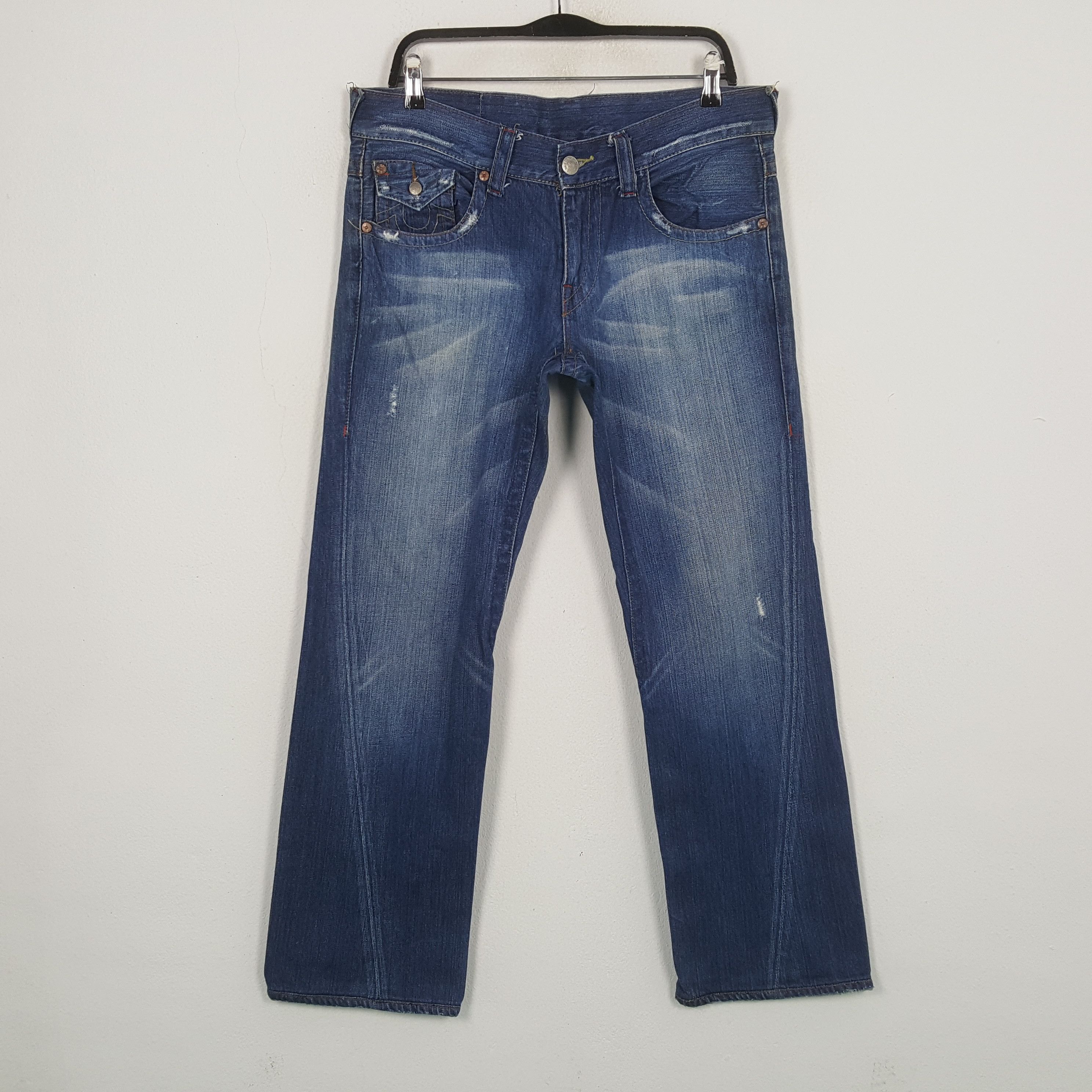 True Religion True Religion Streetwear Style Jeans C297N18 Size US 34 / EU 50 - 1 Thumbnail