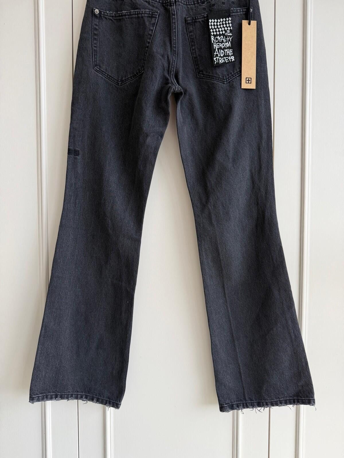 Ksubi new Ksubi mens jeans bronko asher black trashed 32 denim Size US 32 / EU 48 - 7 Thumbnail
