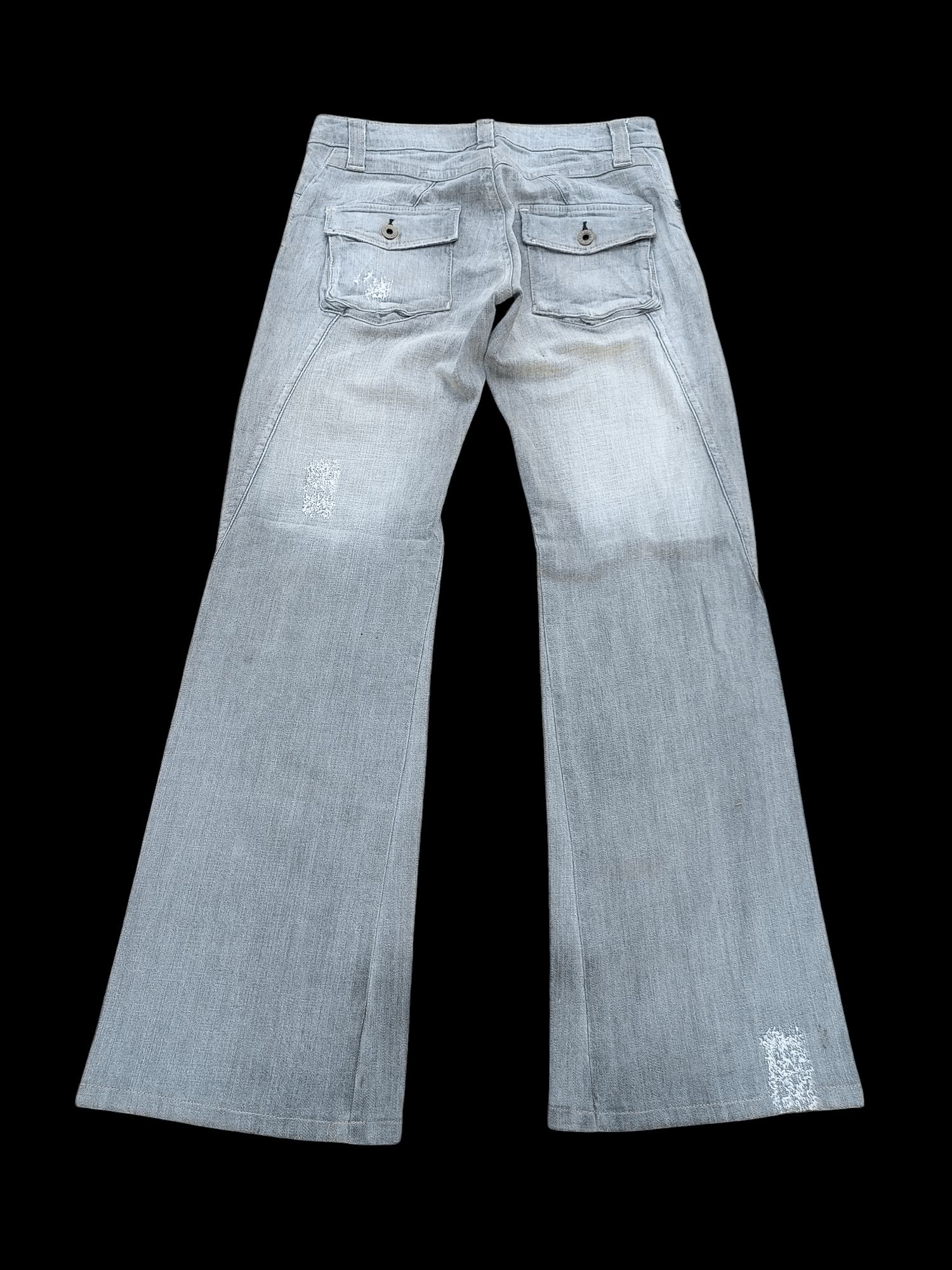 If Six Was Nine × Japanese Brand × Tornado Mart Vintage Camel Road Distressed Flare Jeans Size US 30 / EU 46 - 11 Thumbnail
