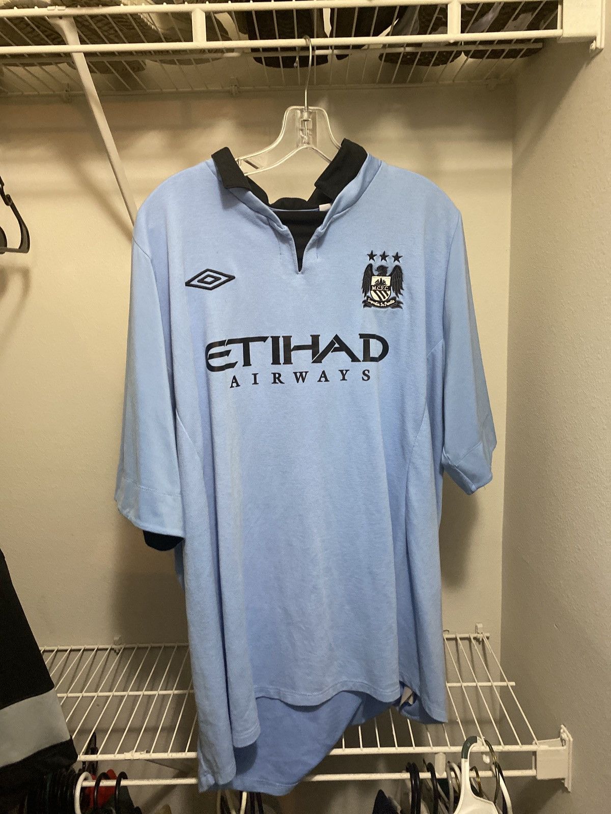 Umbro Vincent Kompany Manchester City Jersey | Grailed