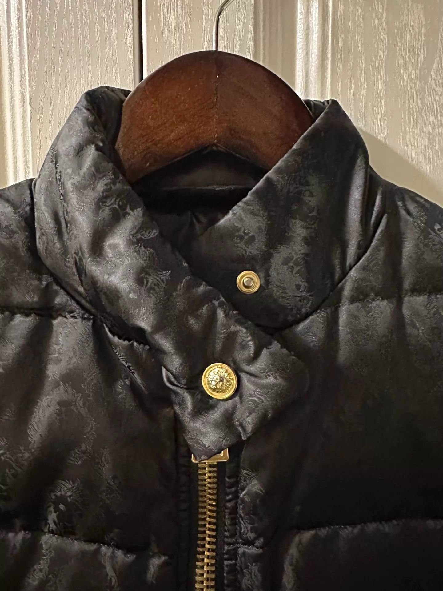 Versace Versace New All Over Shadow Lion Graphic Down Jacket Size S Size S / US 4 / IT 40 - 3 Thumbnail