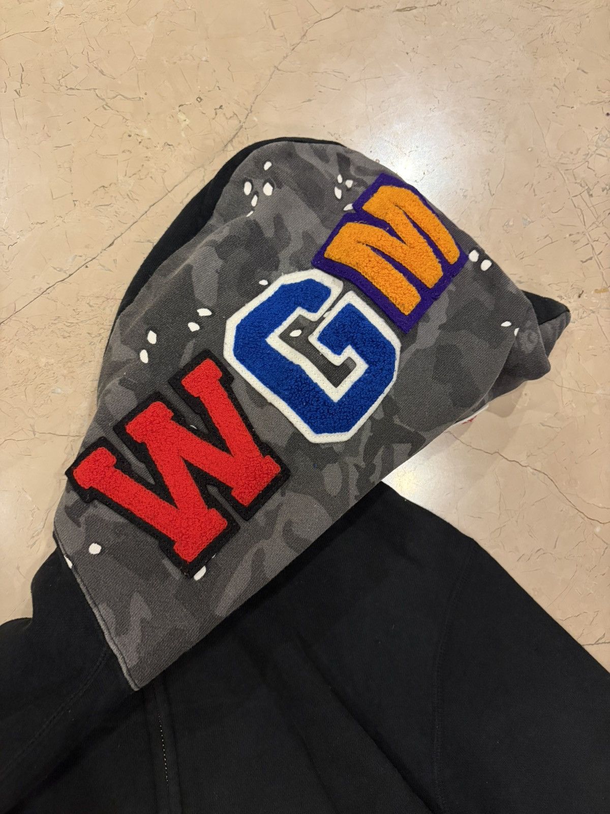 Bape × Stussy Bape X Stussy shark hoodie (RARE) Size US M / EU 48-50 / 2 - 4 Thumbnail
