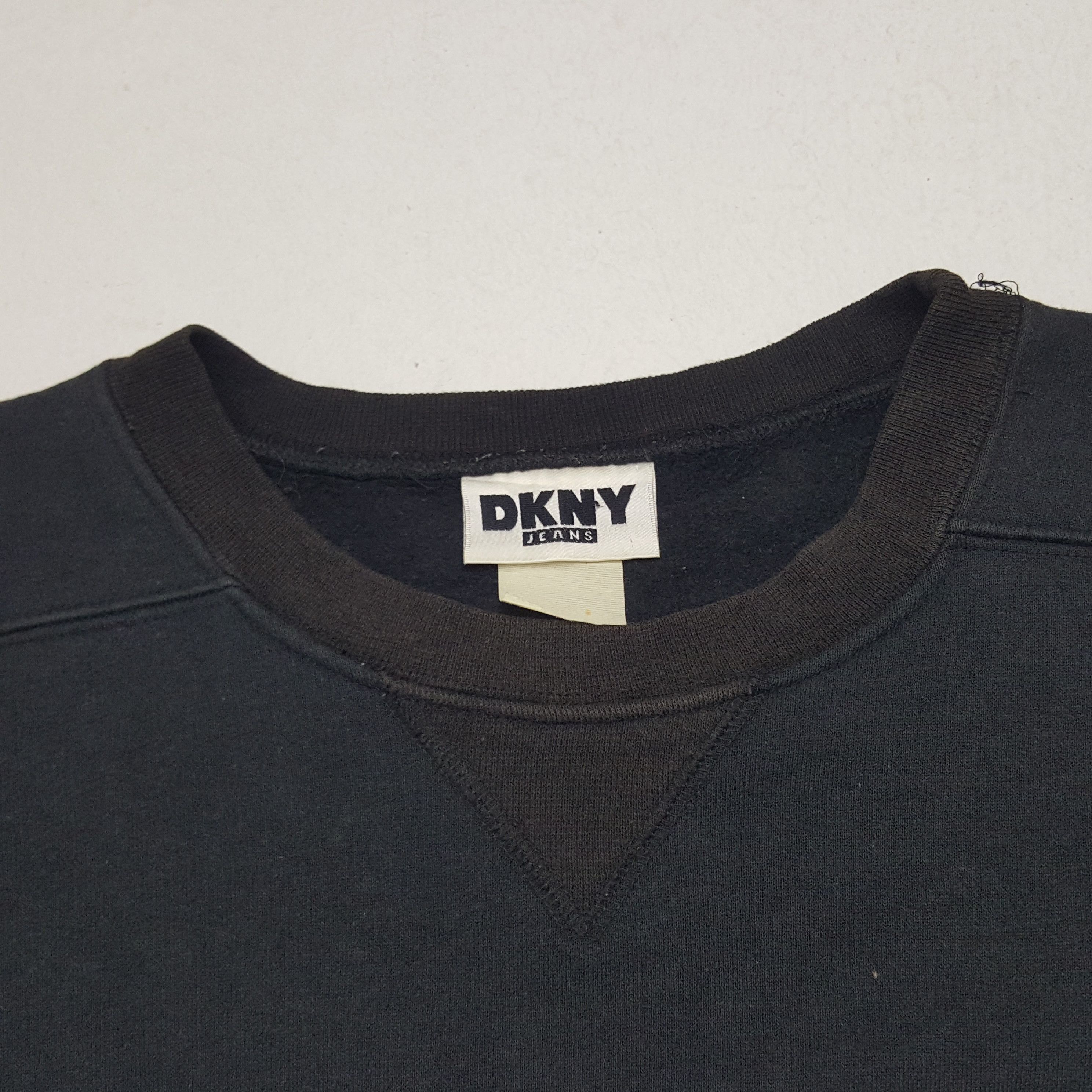 DKNY × Vintage Vintage DKNY Jeans American Style Sweatshirt Size US XL / EU 56 / 4 - 4 Thumbnail