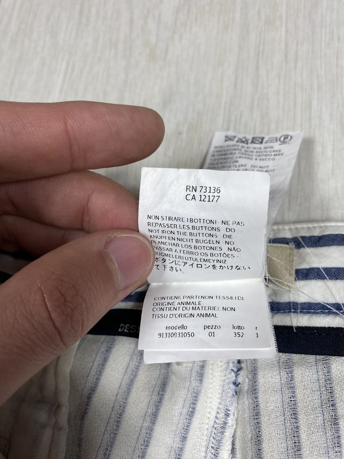 Max Mara ‘S Max Mara Striped Pants Size 28" / US 6 / IT 42 - 15 Thumbnail