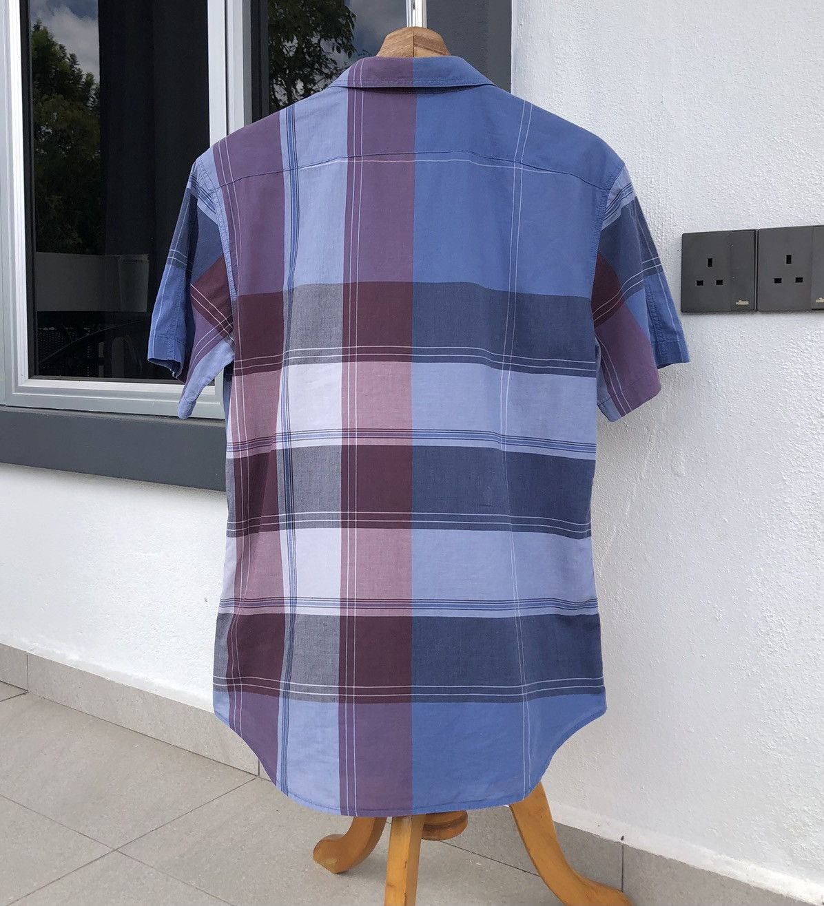 Burberry Burberry Brit Checked Cotton Short Sleeve Shirt Men’s Size US M / EU 48-50 / 2 - 3 Thumbnail