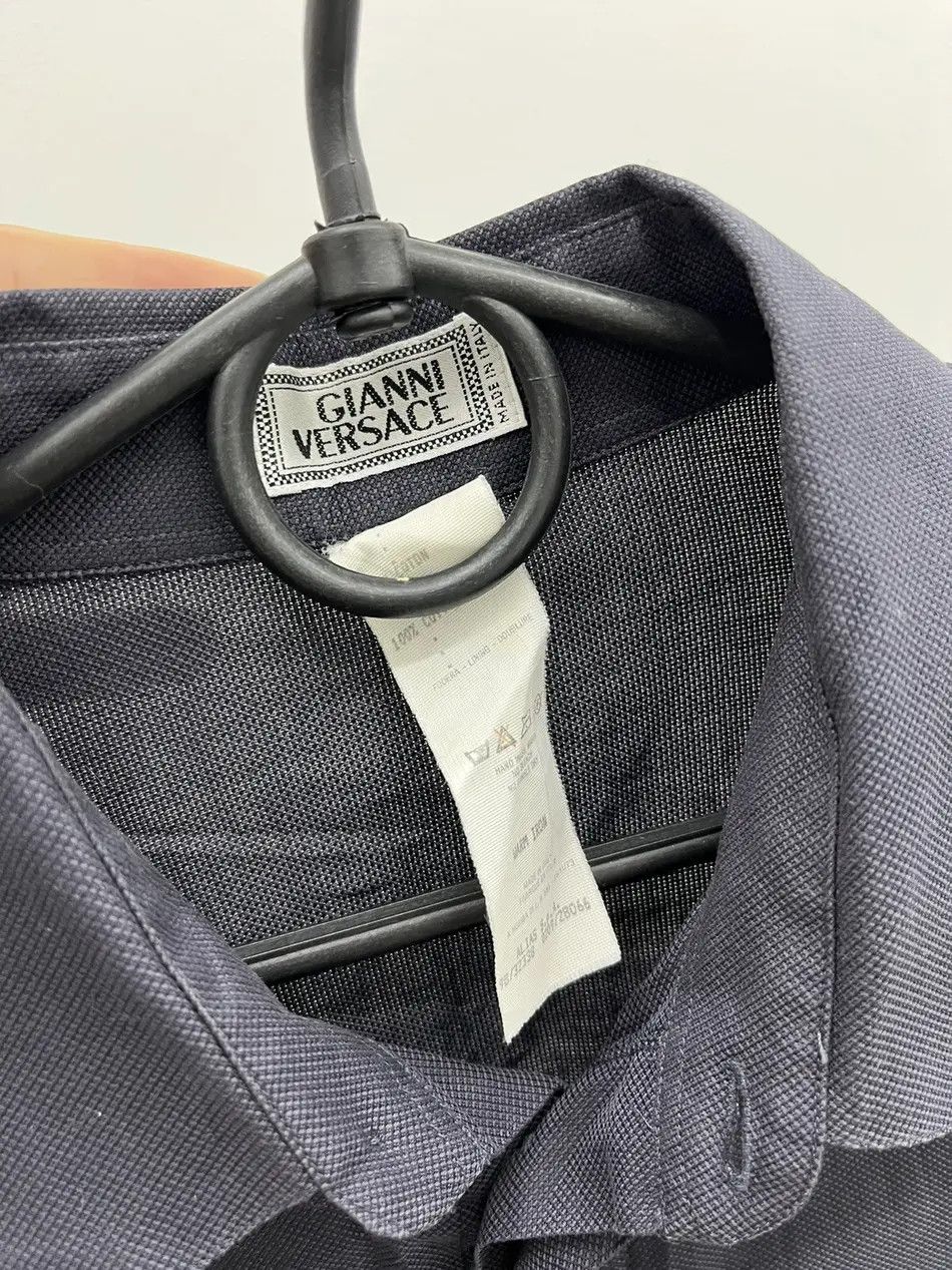 Versace Vintage Gianni Versace Medusa Embroidered Shirt Size US M / EU 48-50 / 2 - 4 Thumbnail