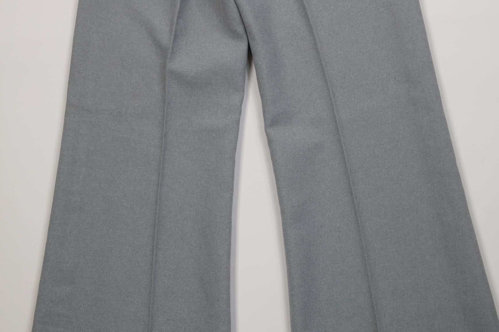 Vintage AS IS Vintage 70s Streetwear Bell Bottoms Pants Steel USA Size 30" / US 8 / IT 44 - 13 Thumbnail