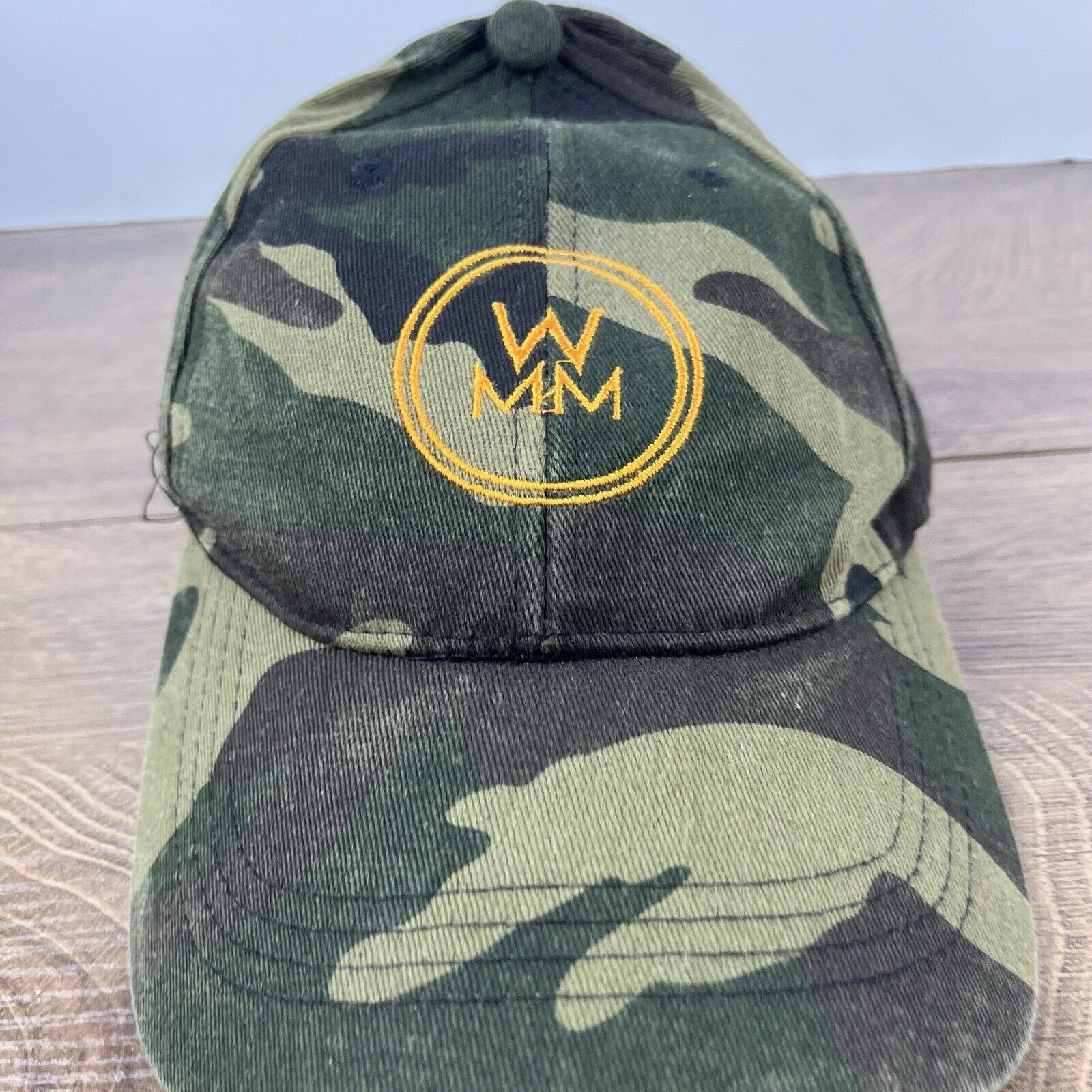 Other Working Man Militia Hat WMM Hat Green Camo Cap Adjustable Ca Size ONE SIZE - 5 Thumbnail