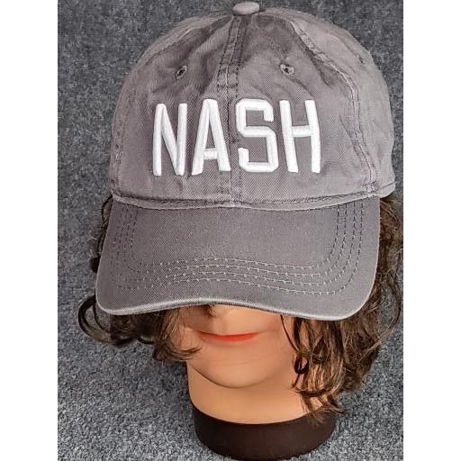 NCAA Vanderbilt University NASH Cap Adjustable Strap Gray White O Size ONE SIZE - 1 Thumbnail