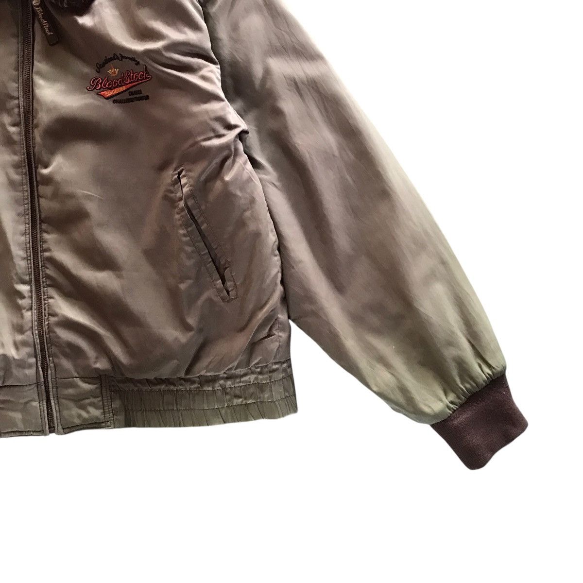 Vintage Vintage Blood Stock Faux Fur Bombers style jacket Size US L / EU 52-54 / 3 - 3 Thumbnail