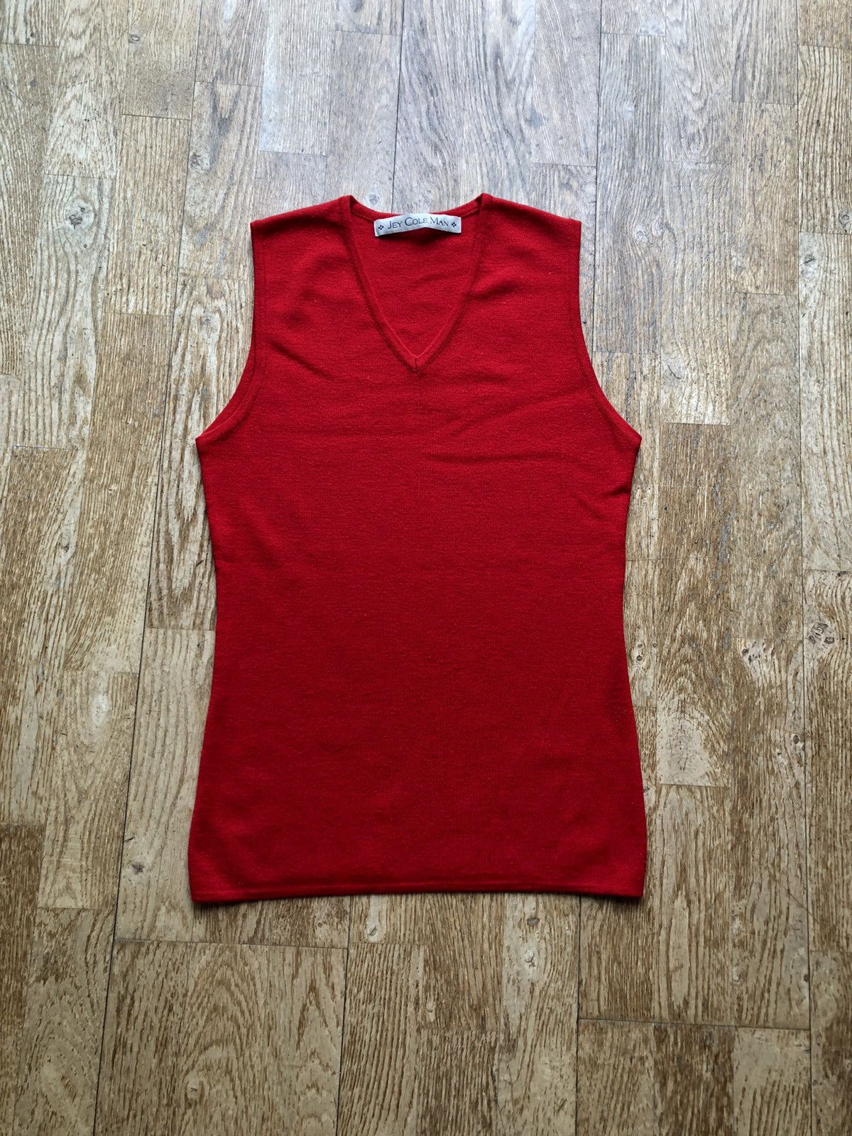 Other × Vintage JEY COLE MAN VINTAGE WOOL SWEATER VEST Size US S / EU 44-46 / 1 - 1 Thumbnail