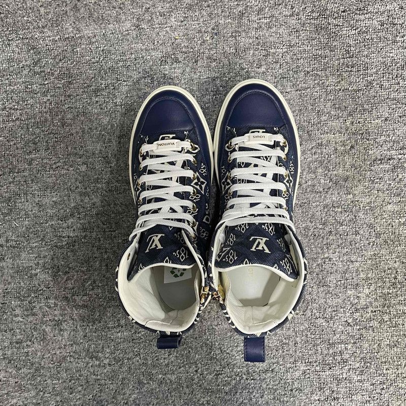 Louis Vuitton Louis Vuitton Stellar High-Top Casual Sneakers Size US 8 / IT 38 - 5 Thumbnail