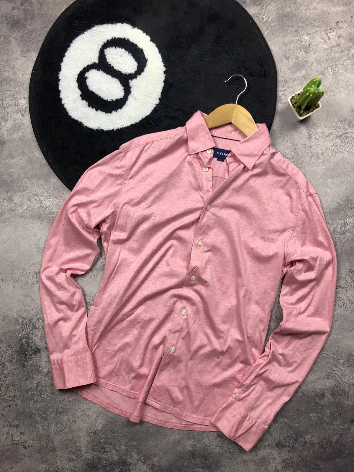 Eton ETON Hype Luxury Button Long Sleeve Shirt Streetwear Y2k Size US M / EU 48-50 / 2 - 1 Thumbnail