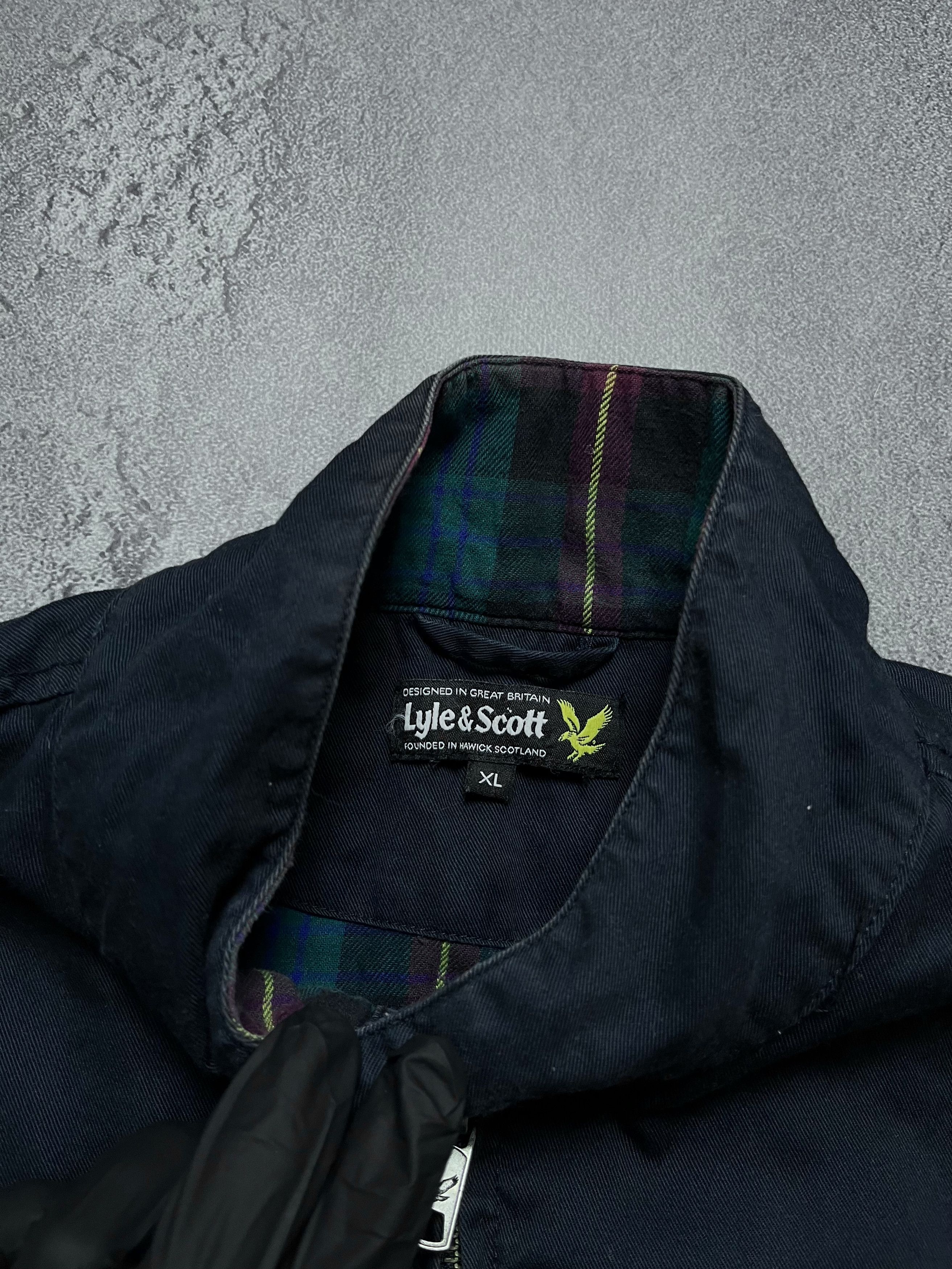 Lyle & Scott Vintage Bomber Jacket Lyle & Scott Big Logo Casual XL Size US XL / EU 56 / 4 - 8 Thumbnail
