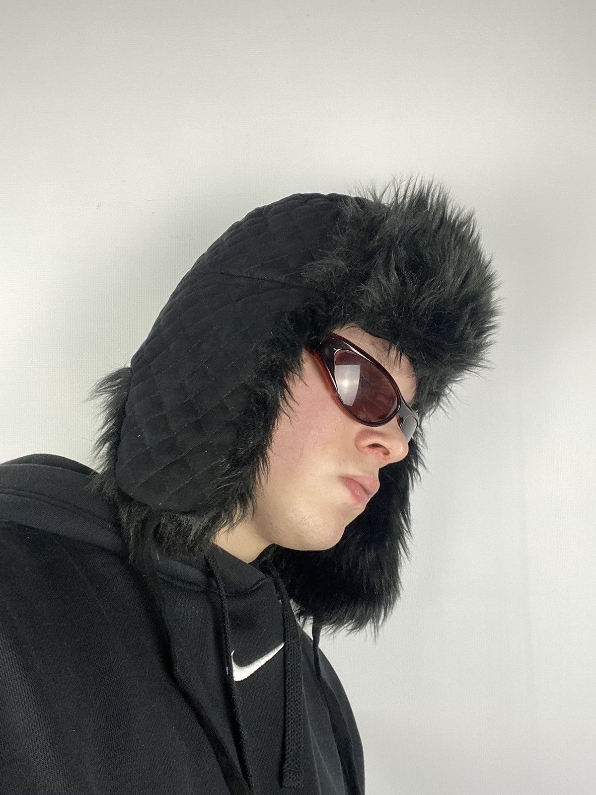 Hysteric Glamour × Japanese Brand Y2K American Vintage Fuzzy Hat Mohair Ushanka Beauty Beast Size ONE SIZE - 1 Thumbnail