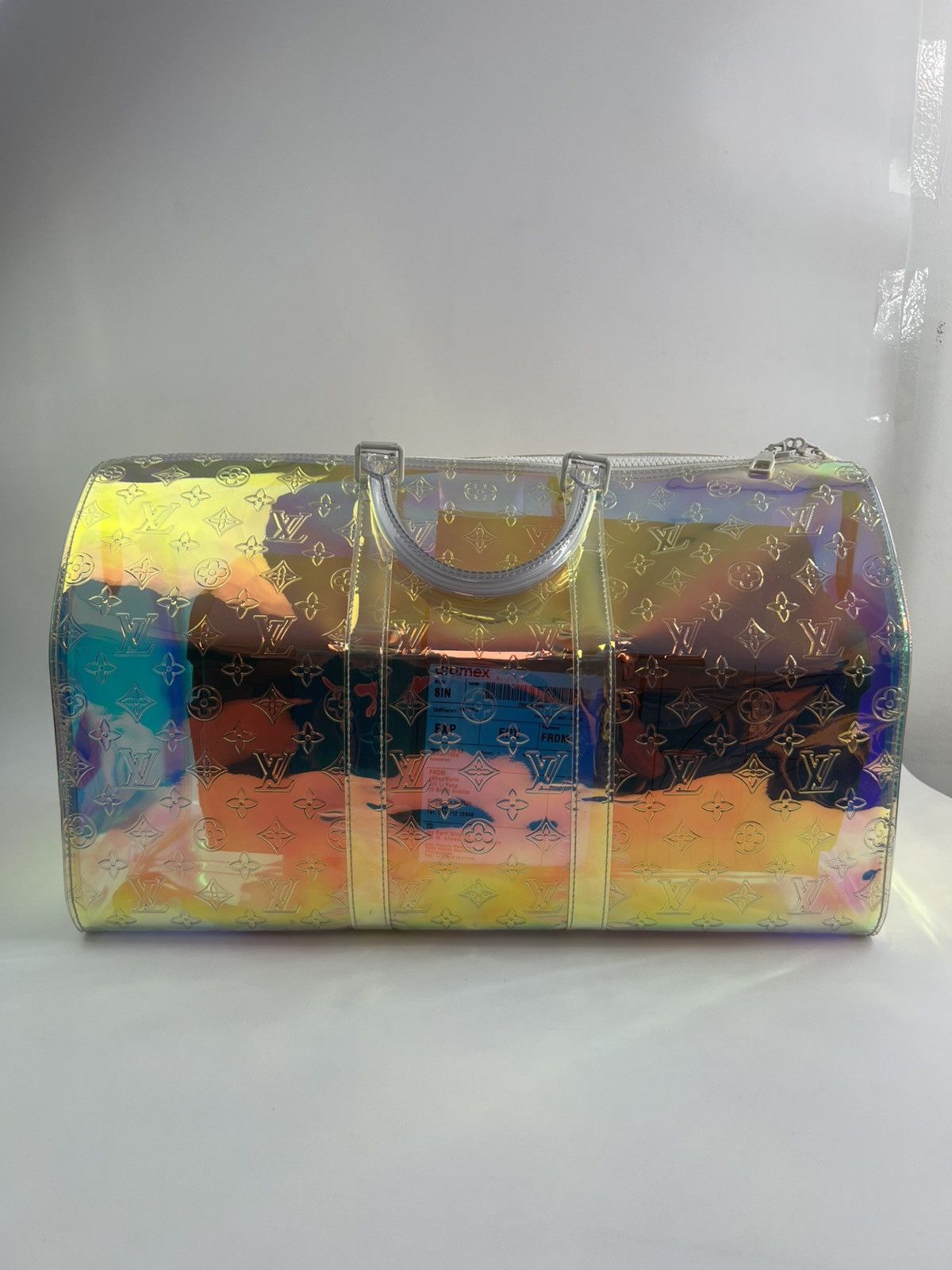 Louis Vuitton Louis Vuitton Keepall Bandouliere 50 Prism Monogram Size 40 - 1 Thumbnail