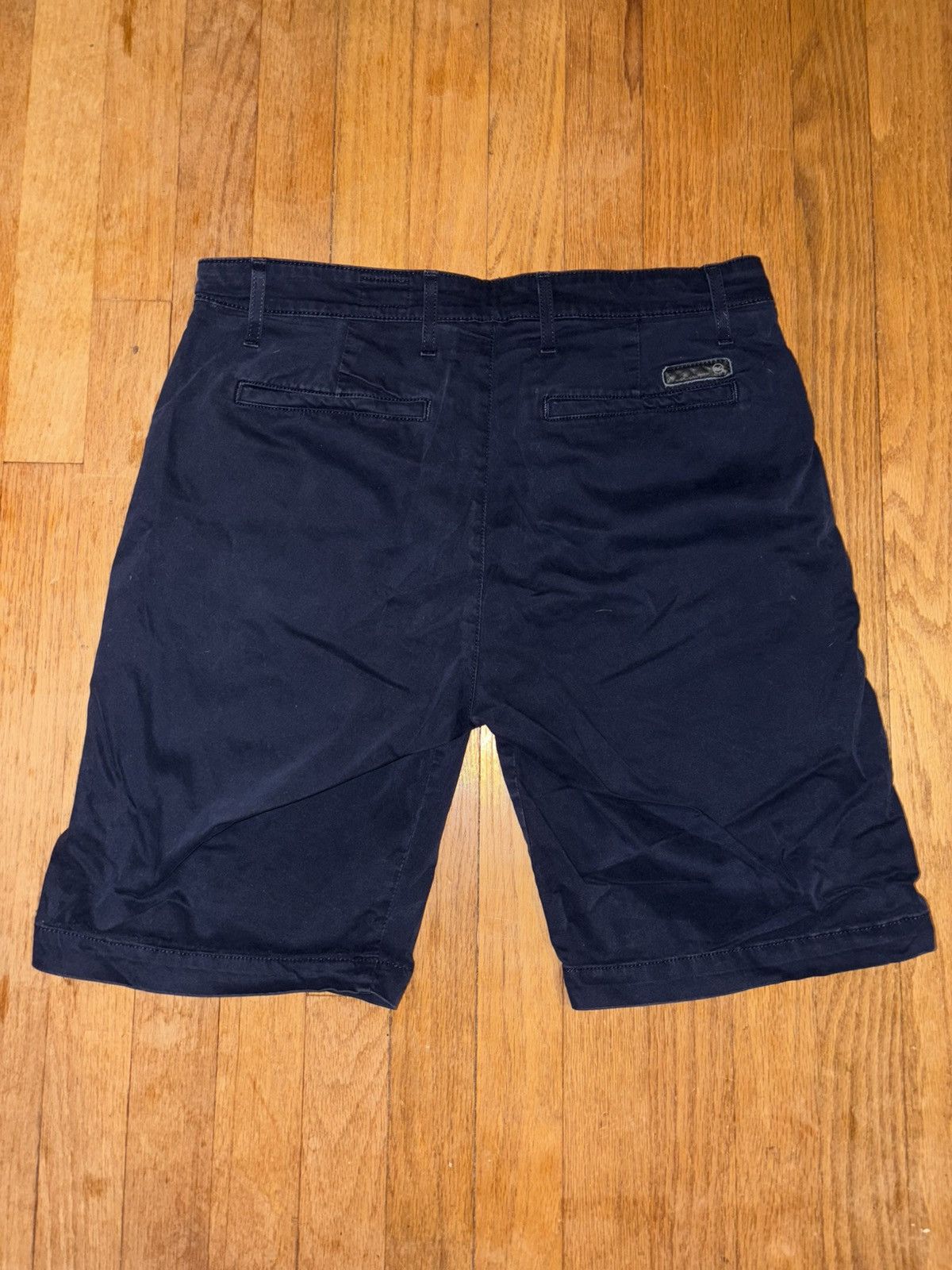 AG Adriano Goldschmied AG Adriano Goldschmied Navy Khaki Shorts Size US 32 / EU 48 - 2 Thumbnail