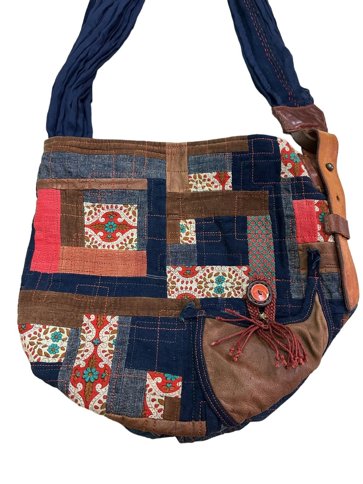 Handmade RARE HANDMADE PATCHWORK SHOULDER/CROSSBODY BAG Size ONE SIZE - 18 Thumbnail