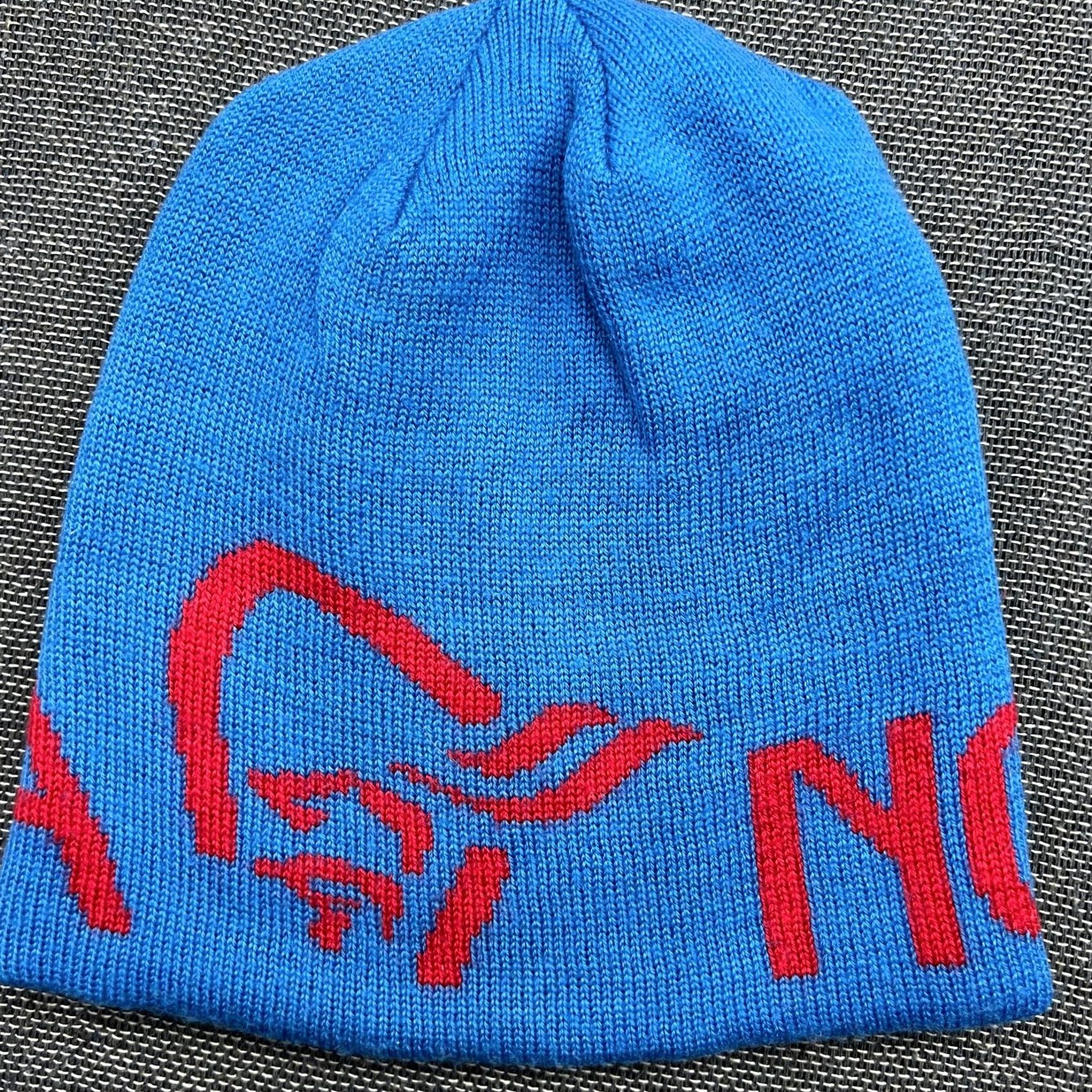 Logo 7 Norrona Beanie Waterfall Blue One Size 100% Merino Wool Lined Outdoor Unisex Adults Logo Size ONE SIZE - 2 Thumbnail