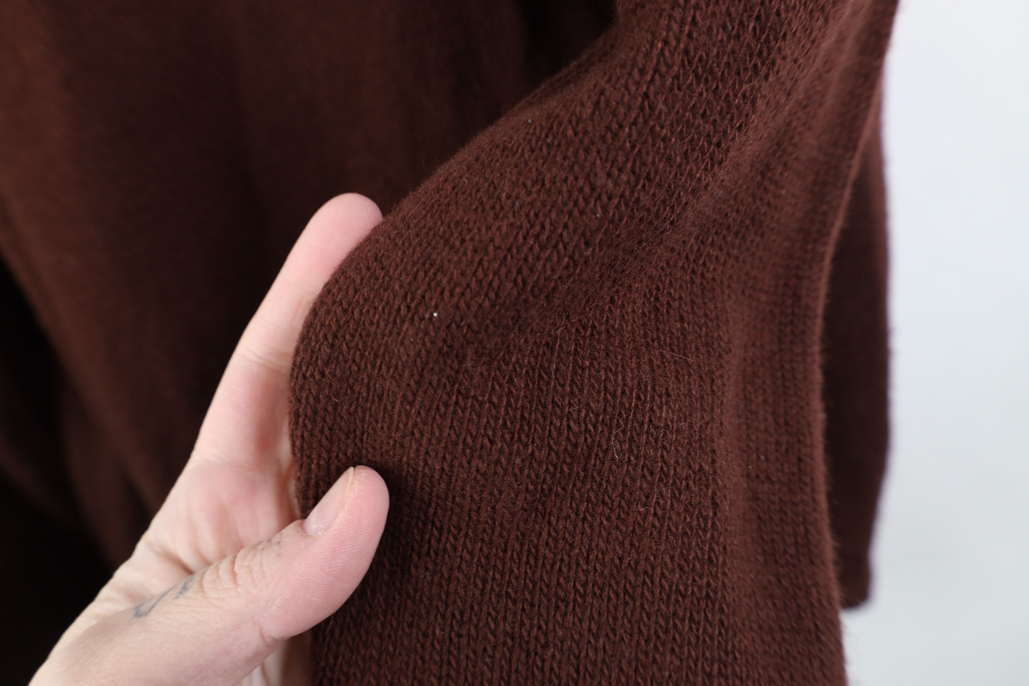Vintage Vintage 70s Streetwear Soft 2 Ply Cashmere Knit Sweater Size M / US 6-8 / IT 42-44 - 8 Thumbnail