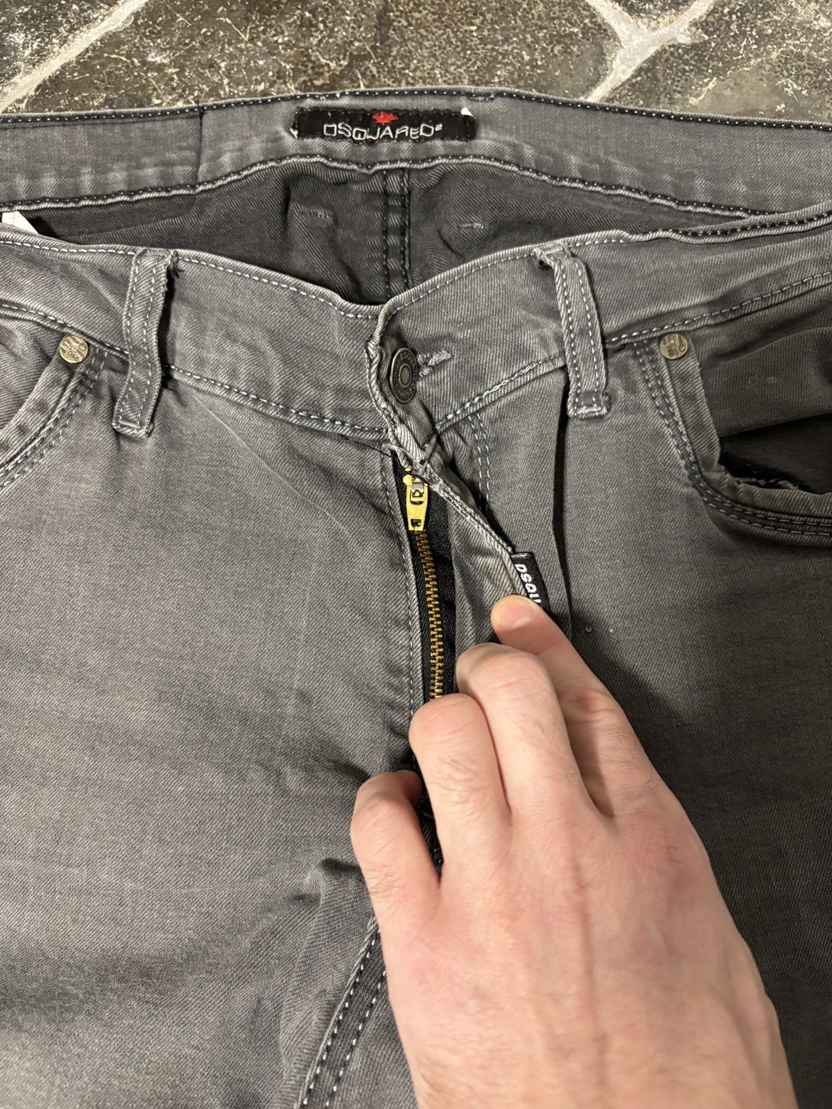 Dsquared2 DSquared2 Jeans Skinny Stretch Made in Italy Designer Denim Size US 34 / EU 50 - 8 Thumbnail