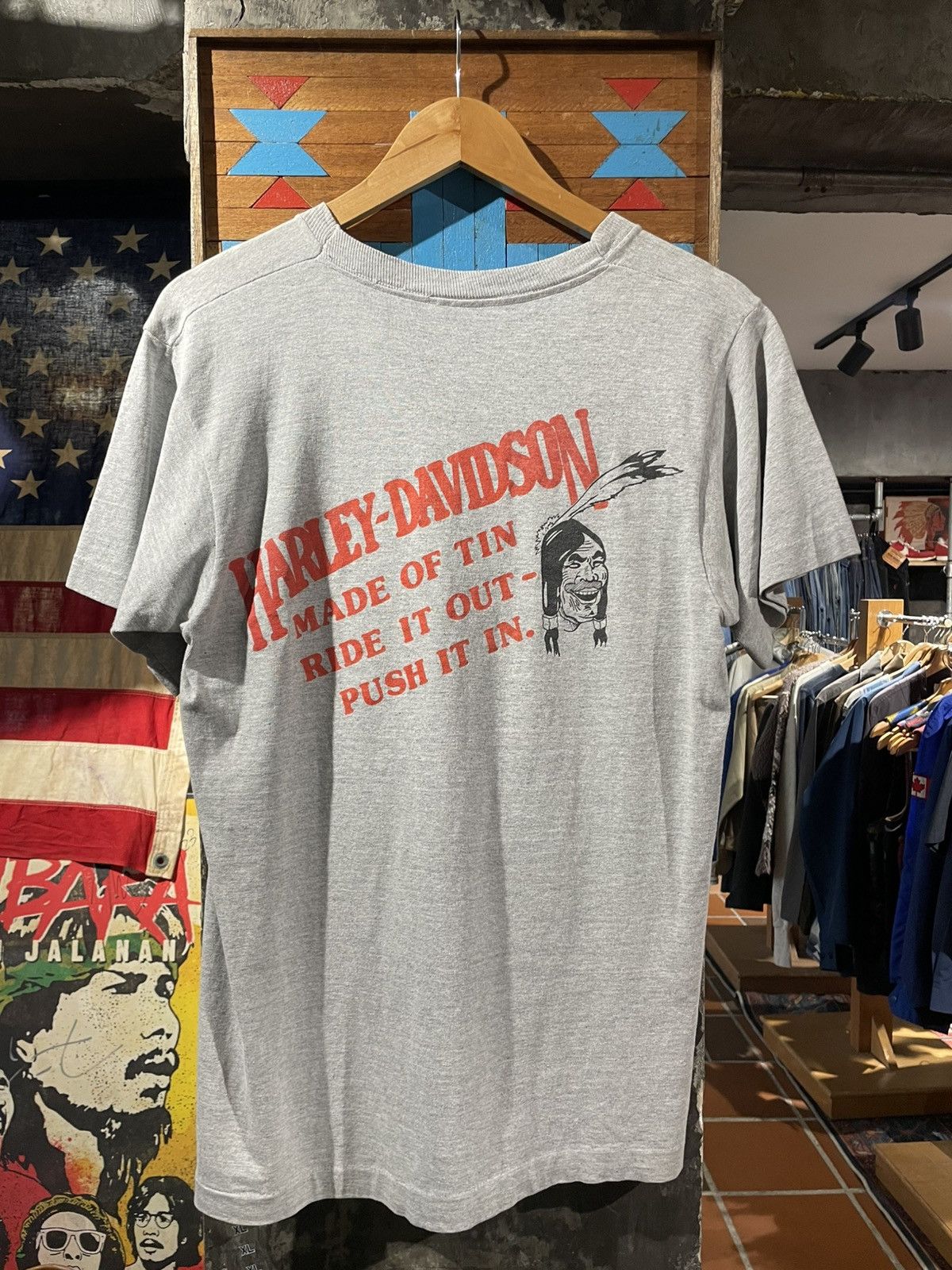 Indian Motorcycle Vintage 90s Harley Davidson Indian Riders T-shirt Size US M / EU 48-50 / 2 - 5 Thumbnail