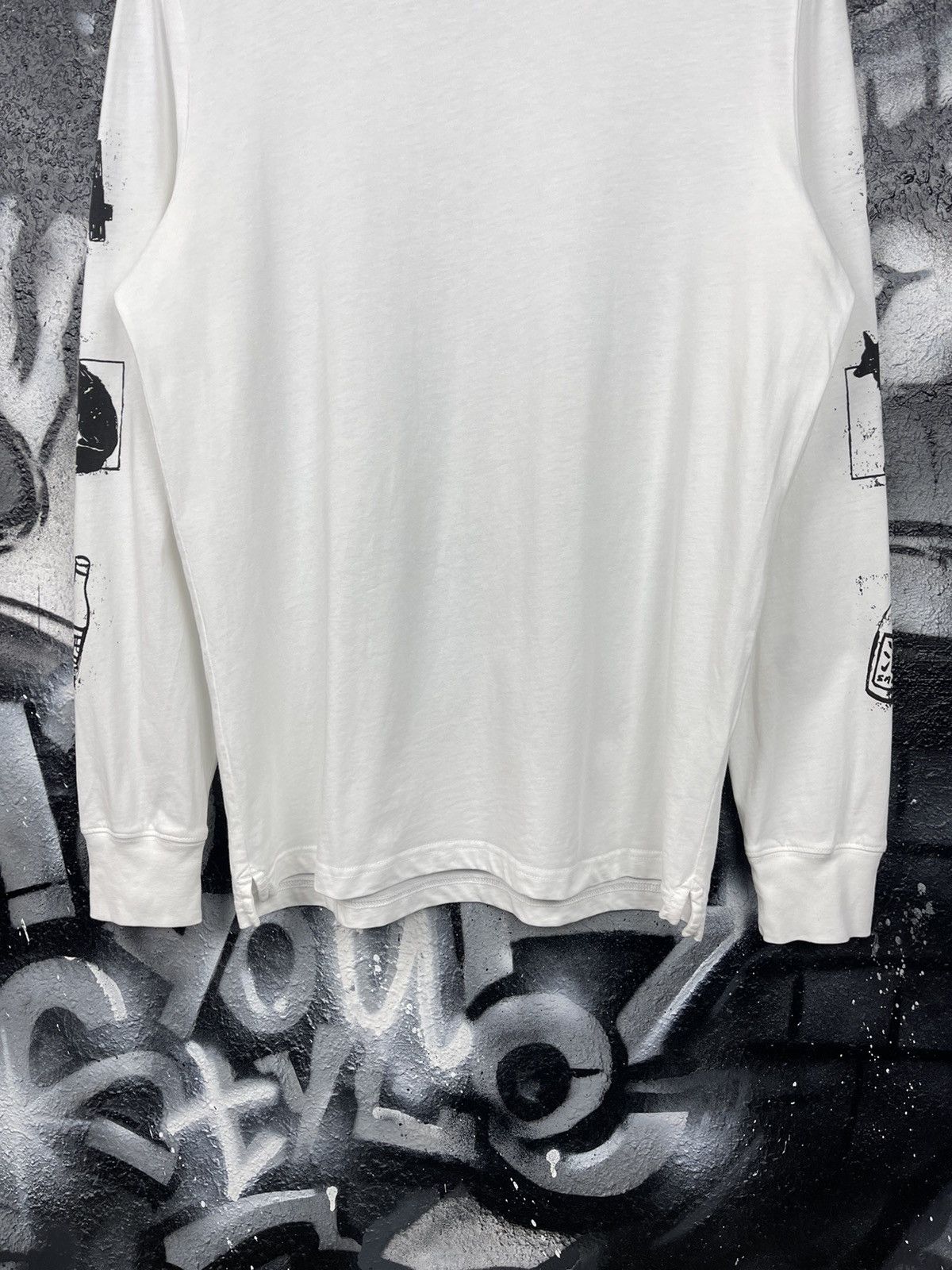 Paul Smith Paul Smith White Cotton Long Sleeve T-Shirt Men’s Size M Size US M / EU 48-50 / 2 - 4 Thumbnail
