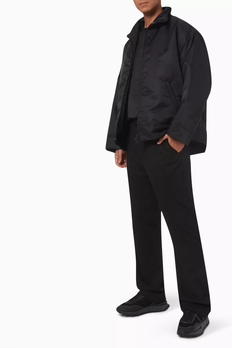 Valentino o1y0525 Turtleneck Jacket in Black Size US L / EU 52-54 / 3 - 4 Thumbnail