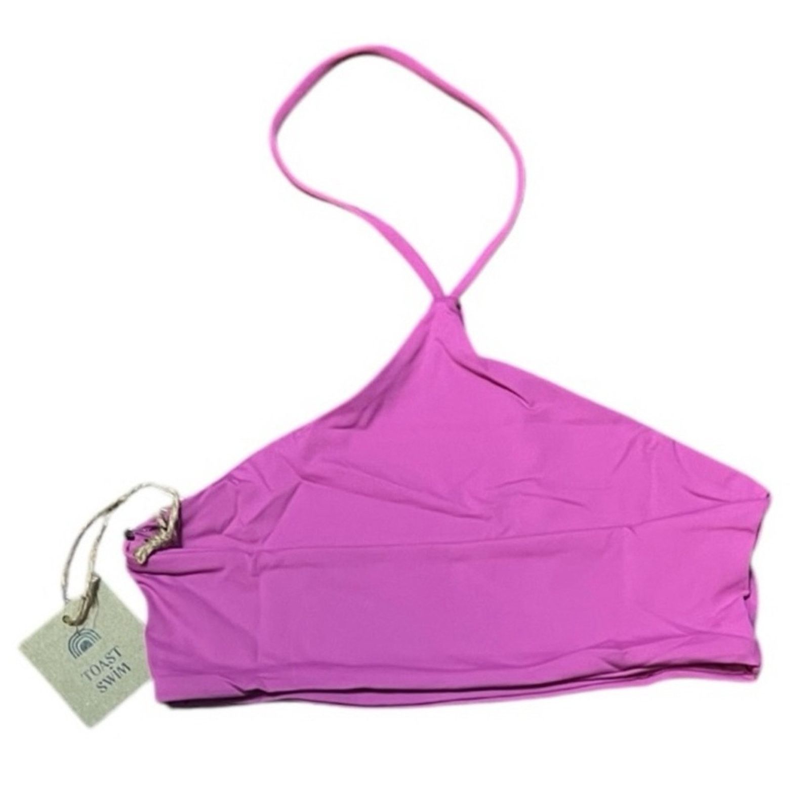 Free People Free People Toast Swim Signature Apex Bikini Top, Halter, XL Size ONE SIZE - 3 Thumbnail