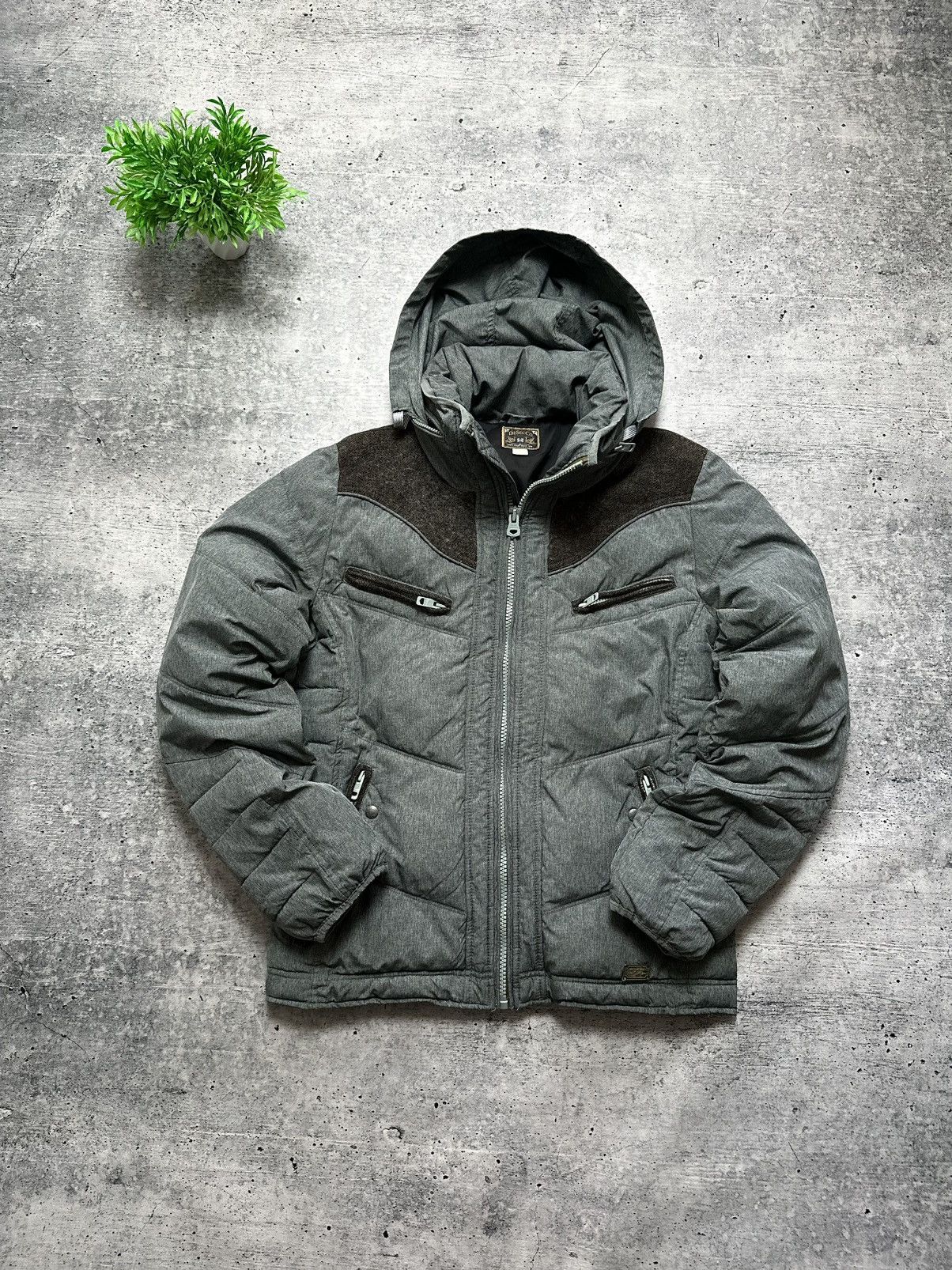 ジャケット・アウター 00s y2k archive diesel tech down jacket Vintage Diesel Down Puffer Y2K Jacket Luxury Archive