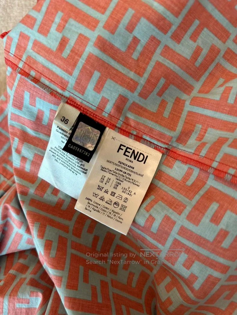 Fendi Fendi Skirt Size 24" / US 00 / IT 34 - 4 Thumbnail