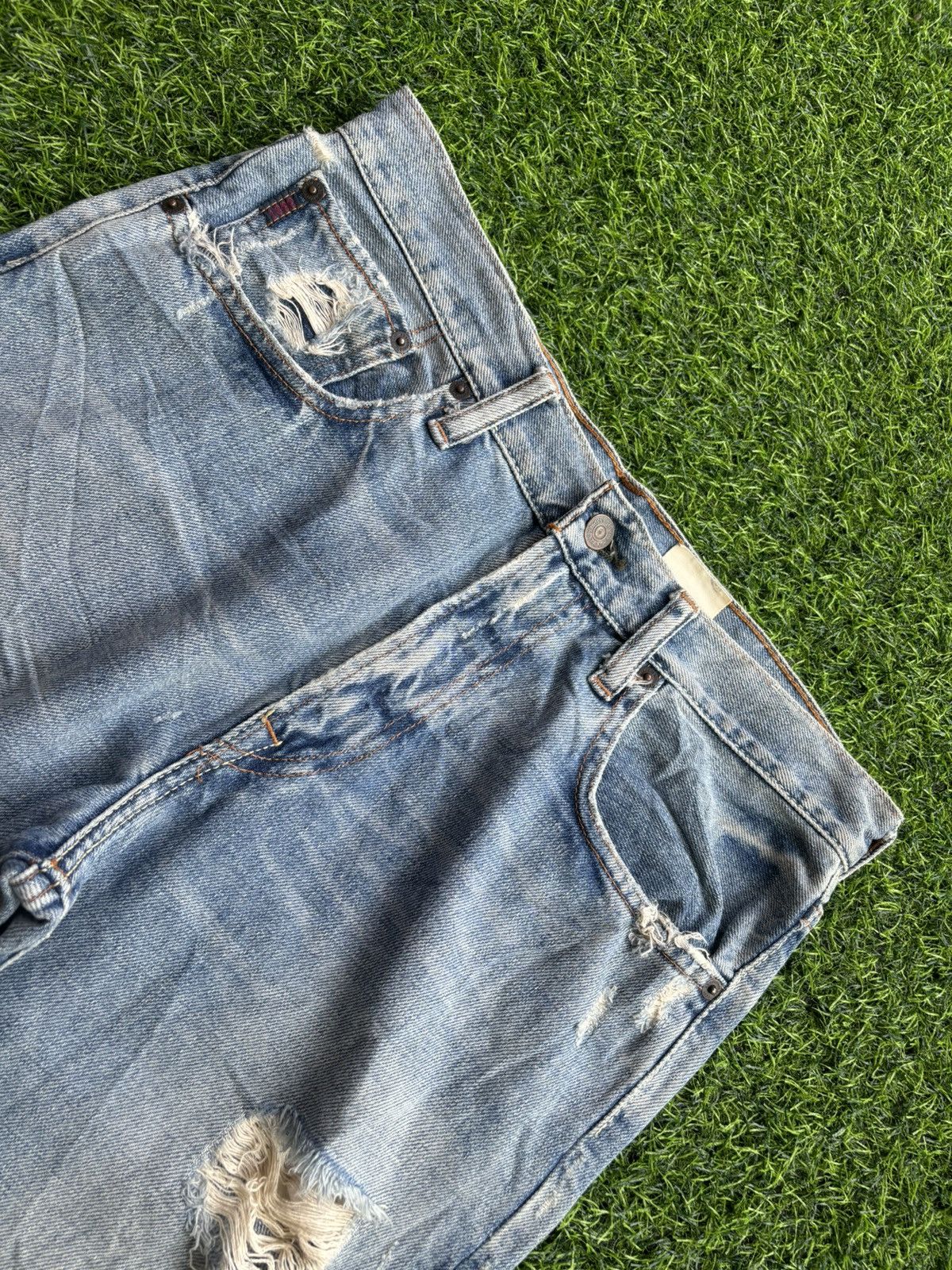 Hysteric Glamour Bootcut Abercrombie Distressed Denim Ifsixwasnine Style Size US 31 - 8 Thumbnail