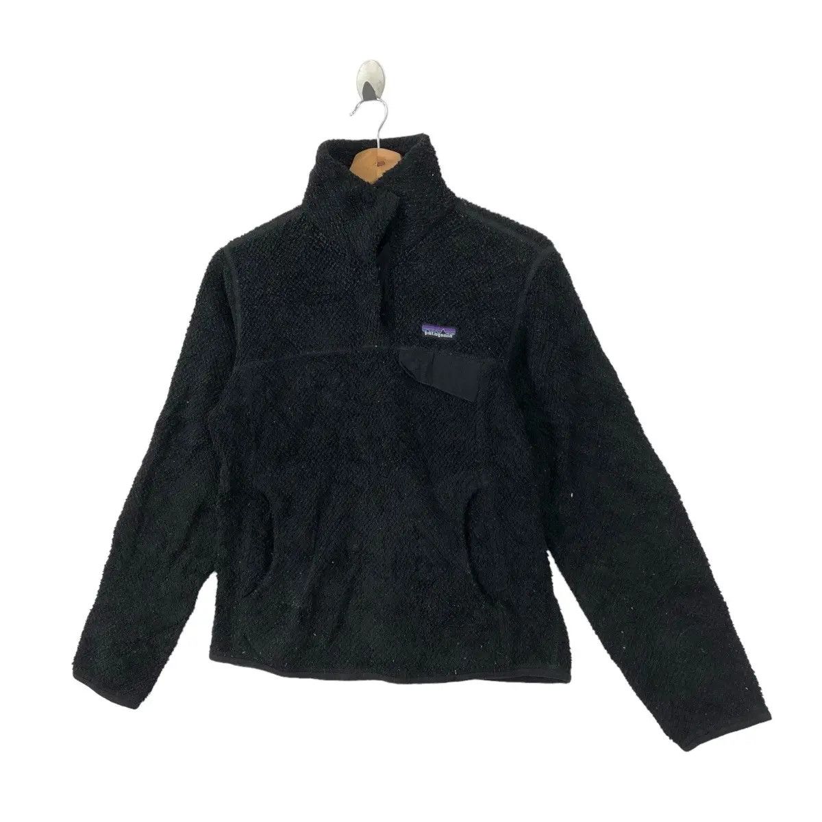 Patagonia Vtg PATAGONIA USA OUTDOOR Deep Pile Sherpa Fleece Jack Size S / US 4 / IT 40 - 5 Thumbnail