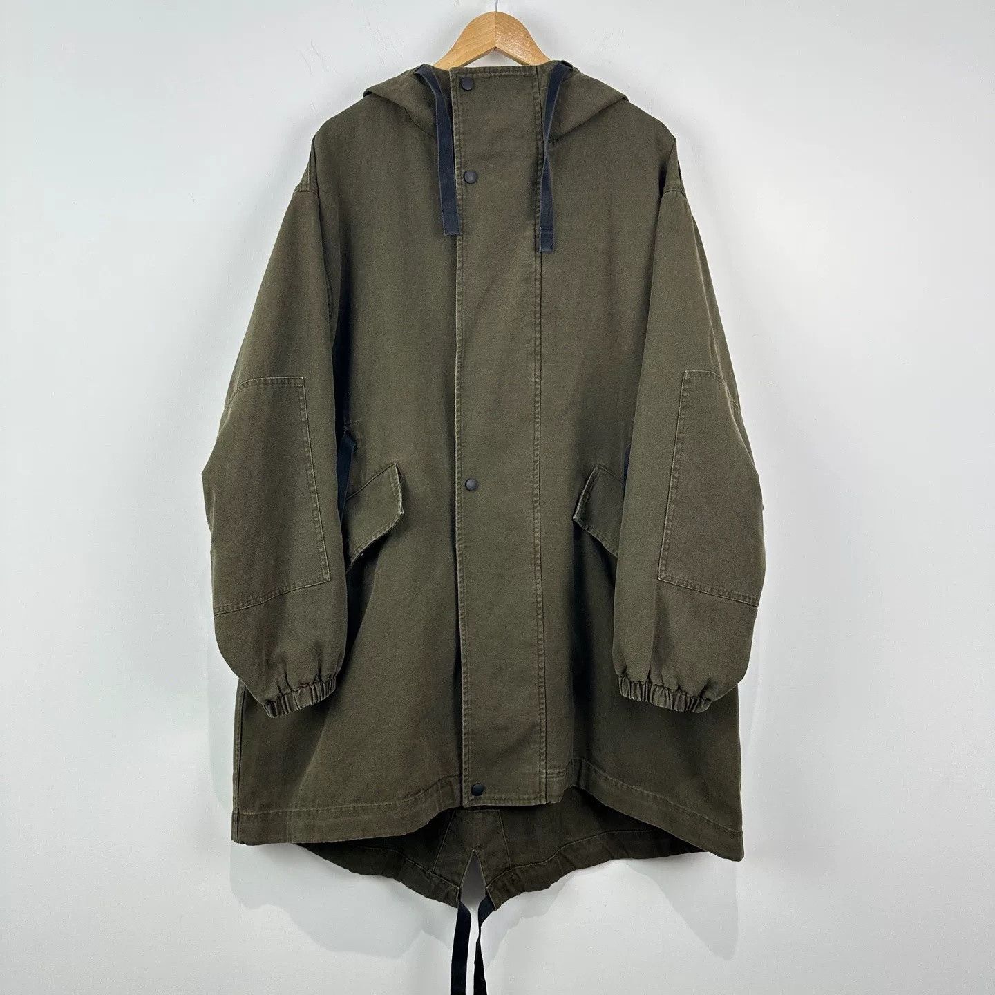 Acne Studios Acne Studios Fish Tail Drawstring Parka Size US XXS / EU 40 - 1 Thumbnail