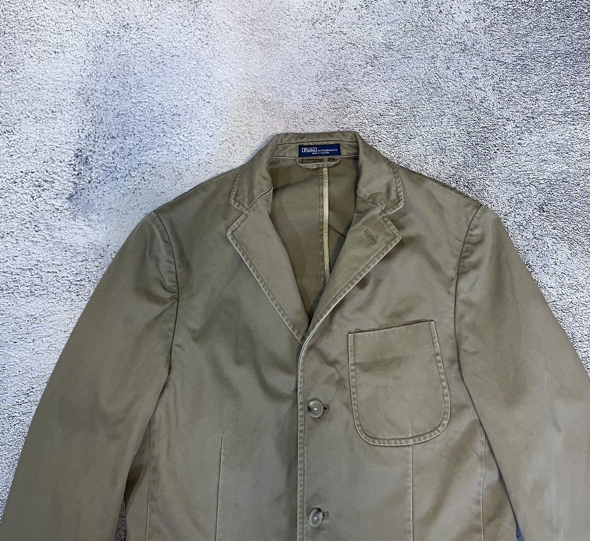 Polo Ralph Lauren Polo Ralph Lauren Cotton Blazer Jacket 3-Button Vintage S Size 38R - 8 Thumbnail
