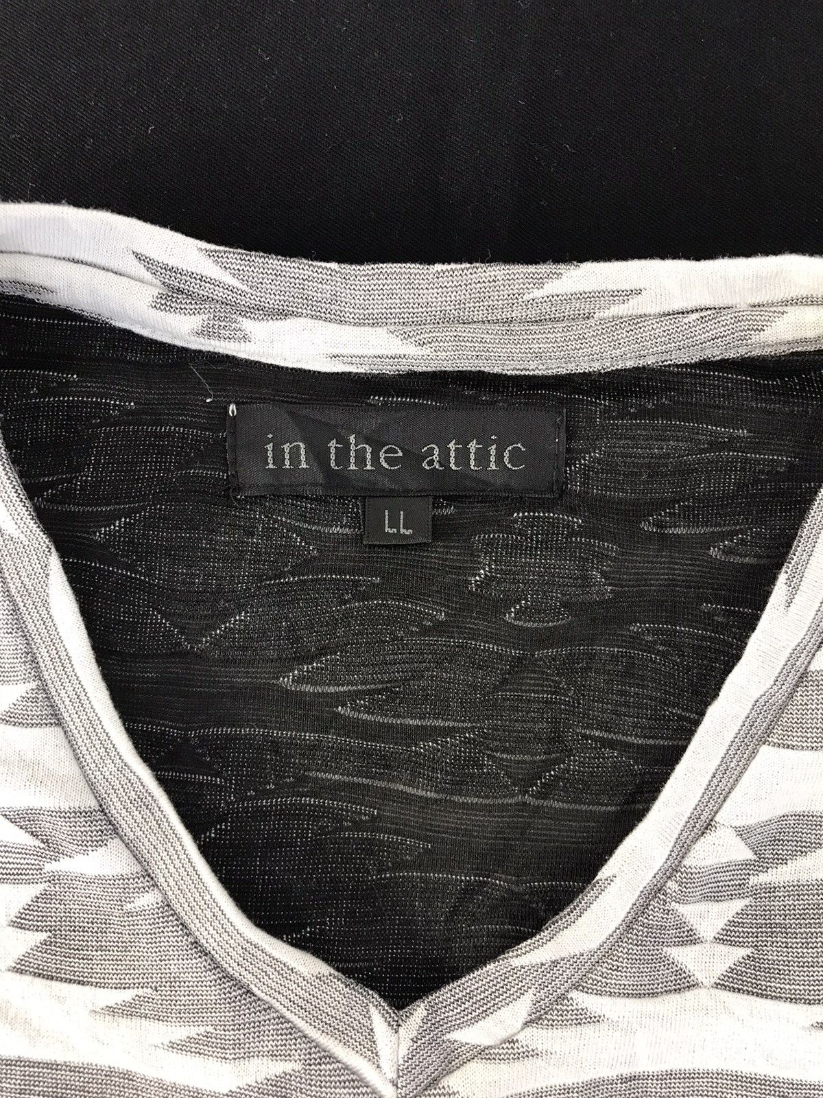 In The Attic × Vintage Vintage In The Attic Fashion Art Long Sleeve Shirt Size US M / EU 48-50 / 2 - 4 Thumbnail