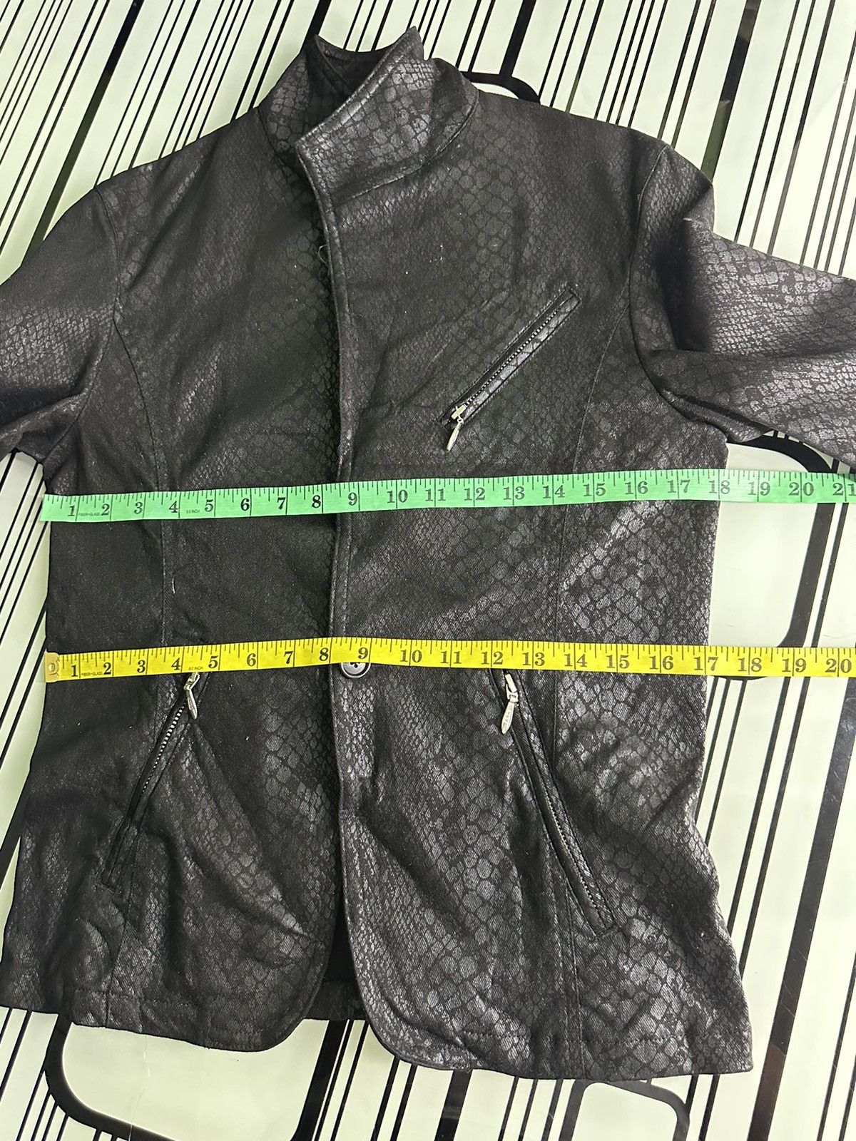Tornado Mart Tornado Mart Refined Real Clothes Snake Skin Reptile Jacket Size US M / EU 48-50 / 2 - 16 Thumbnail
