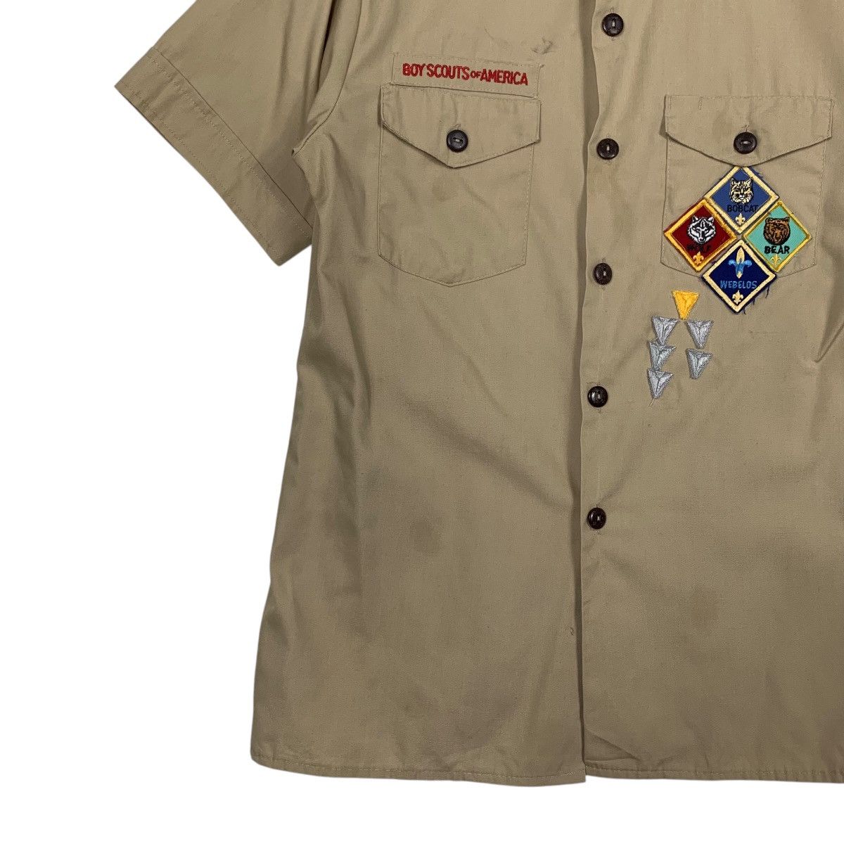 Vintage 90’s BOY SCOUTS of AMERICA Usa Made Shirt Youth L #2353-C105 Size US L / EU 52-54 / 3 - 3 Thumbnail
