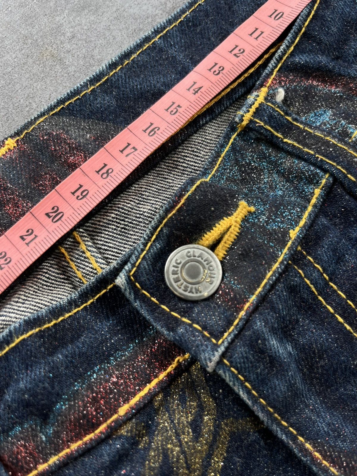 Hysteric Glamour Hysteric Glamour Fullprinted Logo Kinky Jeans Size US 30 / EU 46 - 7 Thumbnail
