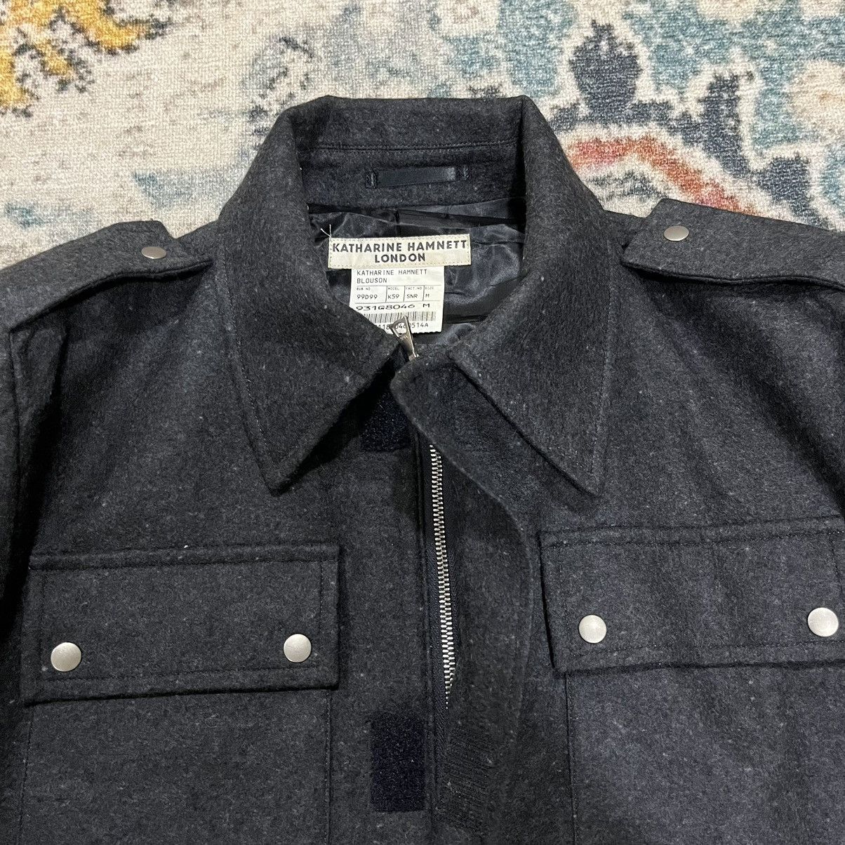 Katharine Hamnett London × Vintage 90s blouson jacket Size US M / EU 48-50 / 2 - 2 Thumbnail