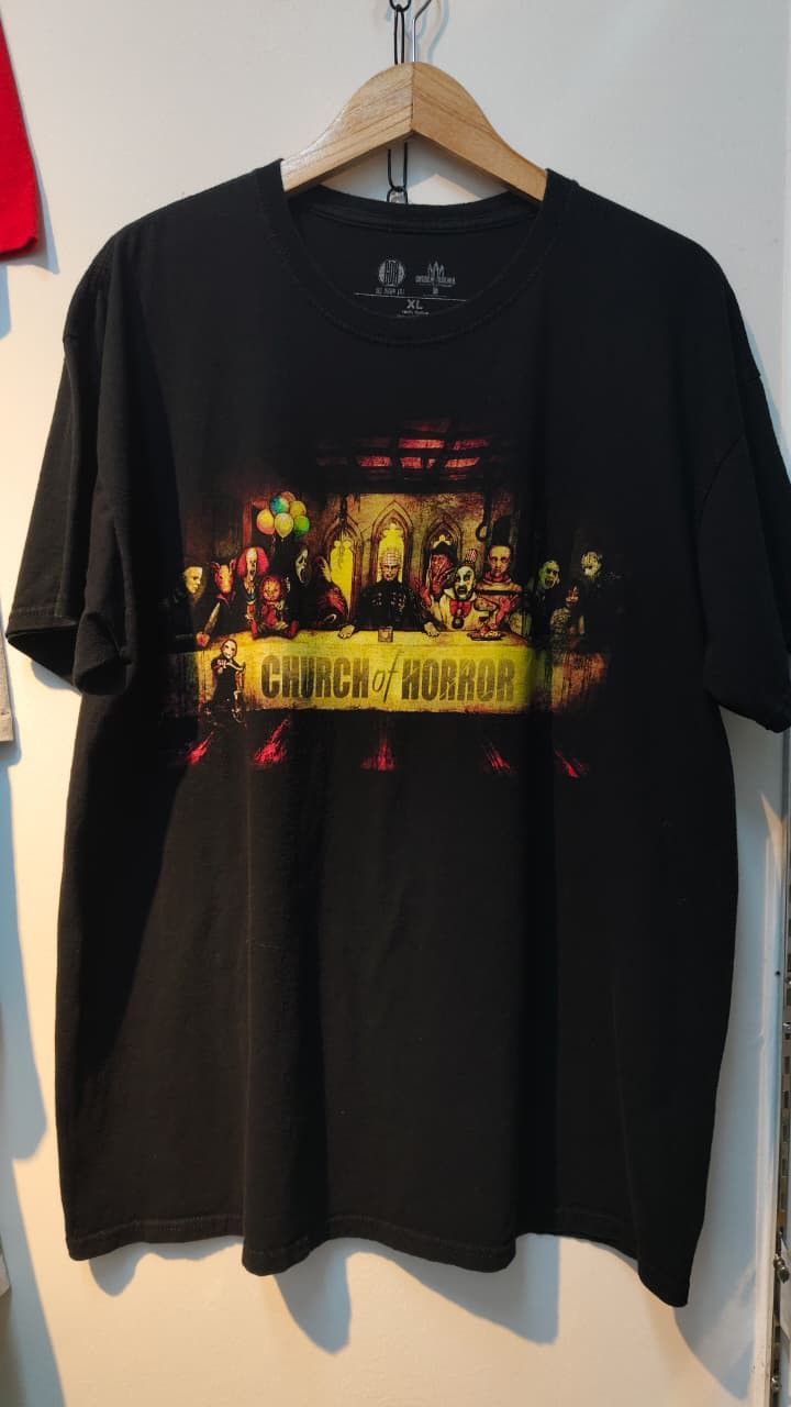 Other CHURCH OF HORROR T-SHIRT FREDDY KRUEGER JASON VOORHEES Size US XL / EU 56 / 4 - 1 Thumbnail