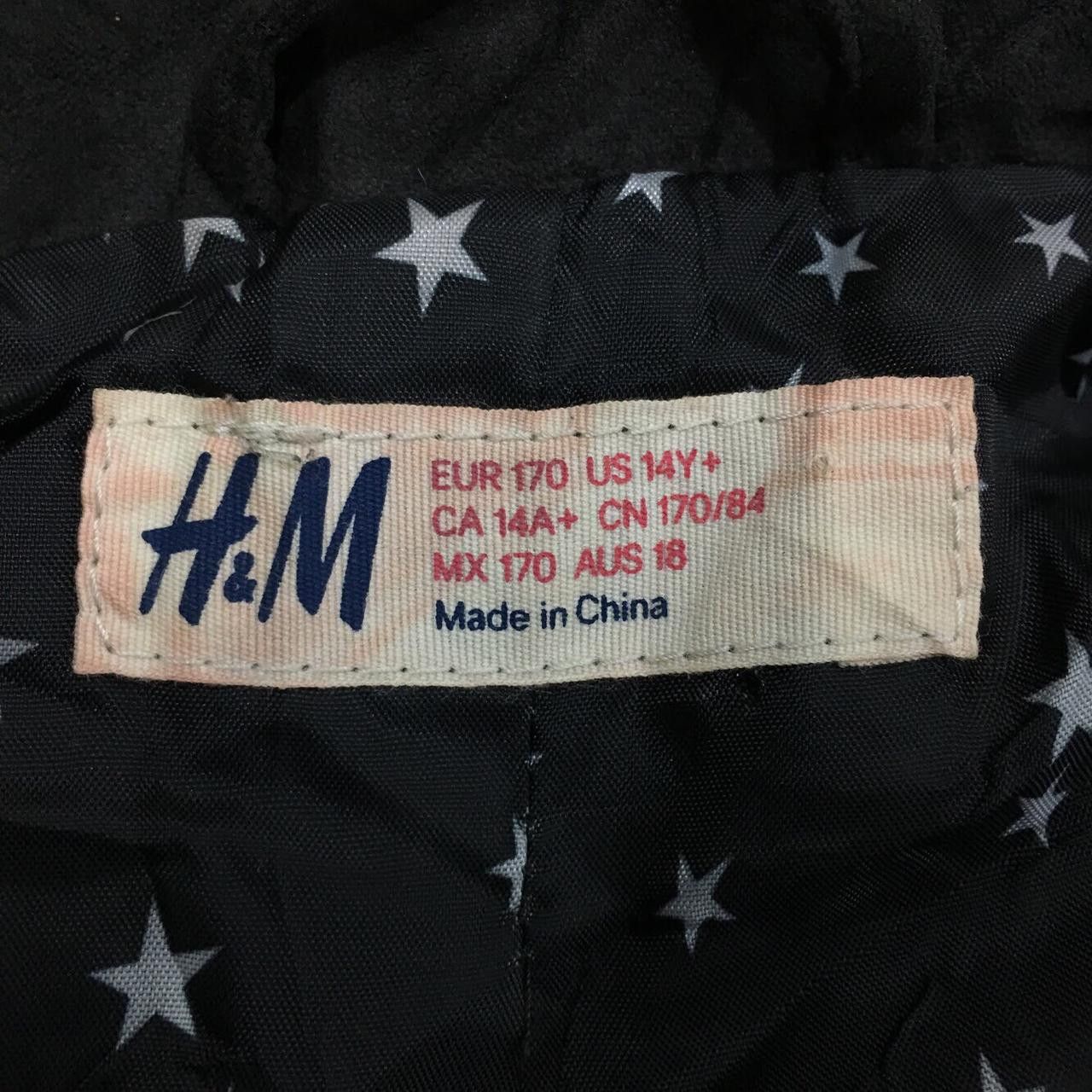 H&M H&M Star Logo Running Gym Active Black Vest Jacket Size S / US 4 / IT 40 - 4 Thumbnail