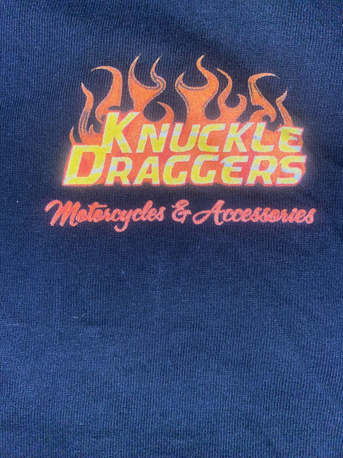 Harley Davidson × Vintage knuckle draggers t-shirt Size US XL / EU 56 / 4 - 4 Thumbnail