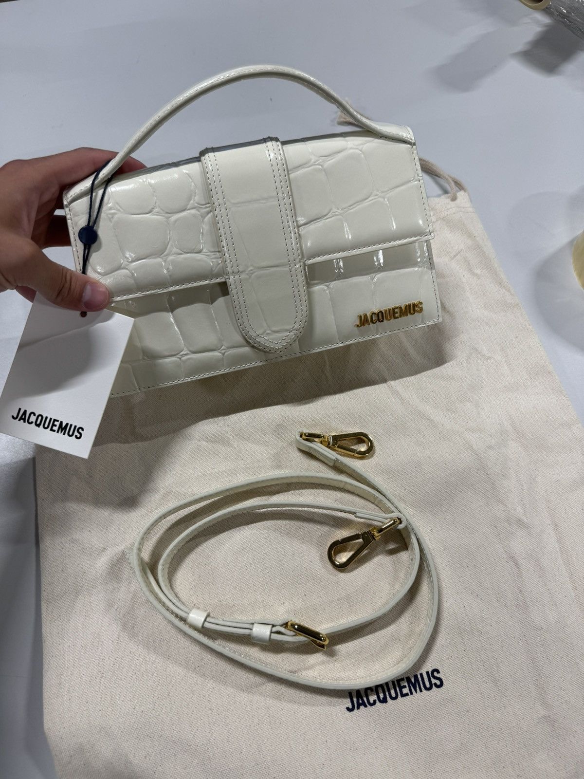 Jacquemus Jacquemus Le Grand Bambino Shoulder Bag Size ONE SIZE - 4 Thumbnail